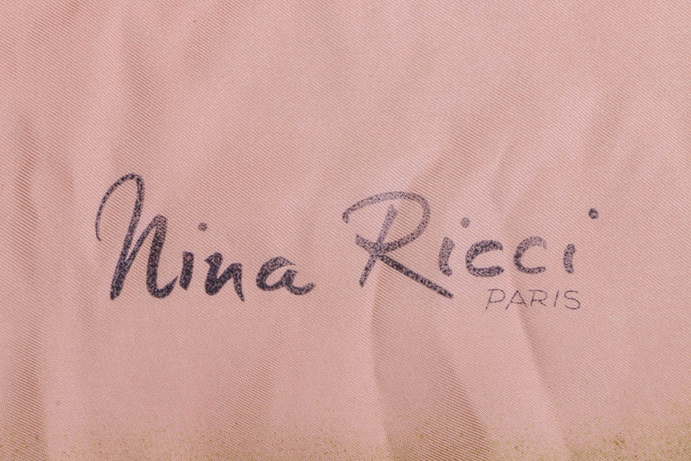 Vintage Nina Ricci Silk Scarf