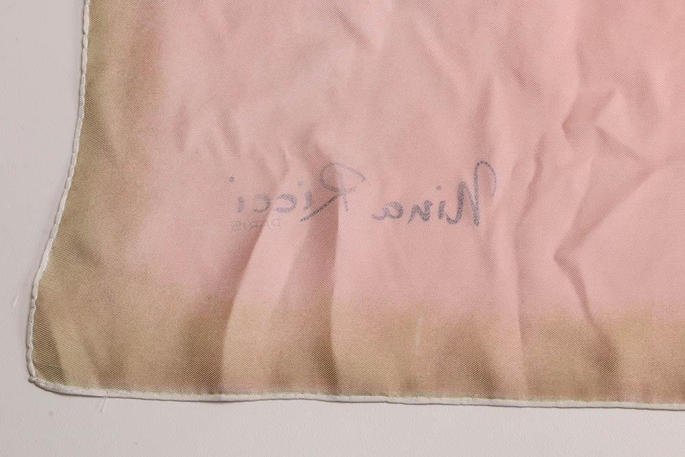 Vintage Nina Ricci Silk Scarf