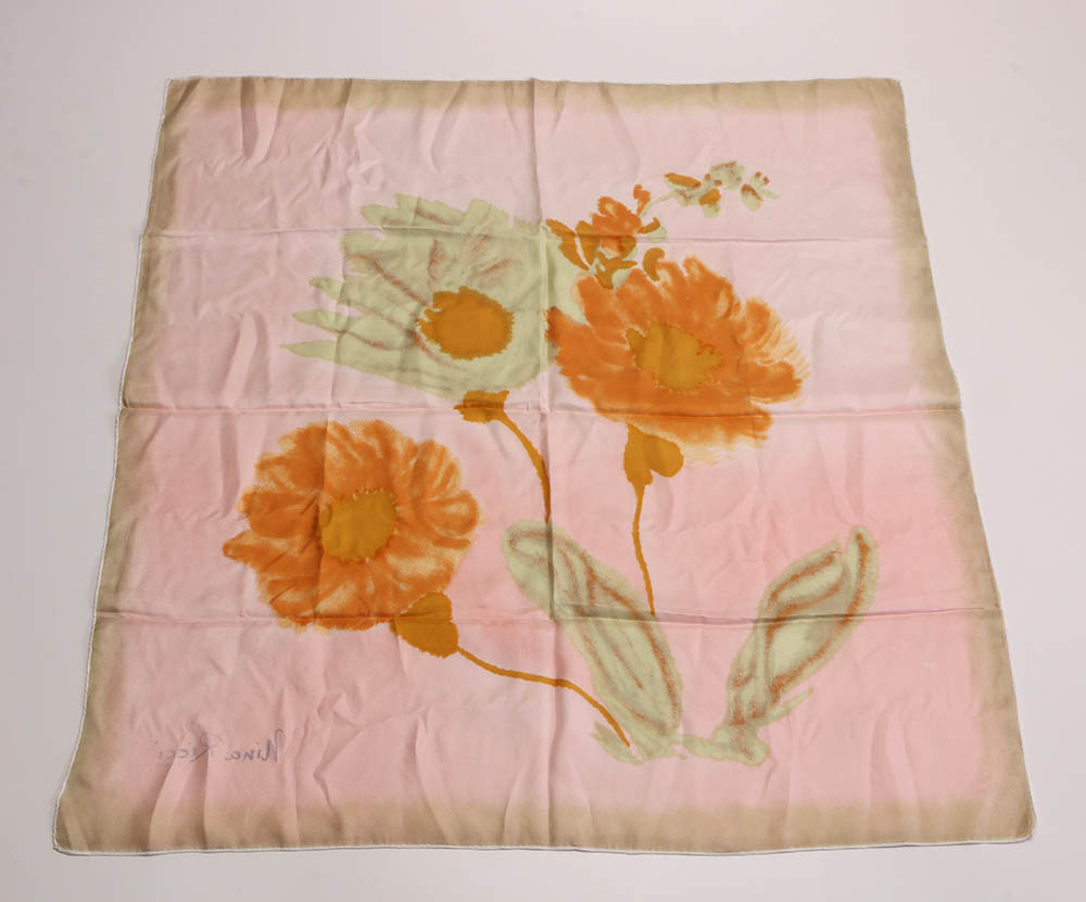 Vintage Nina Ricci Silk Scarf