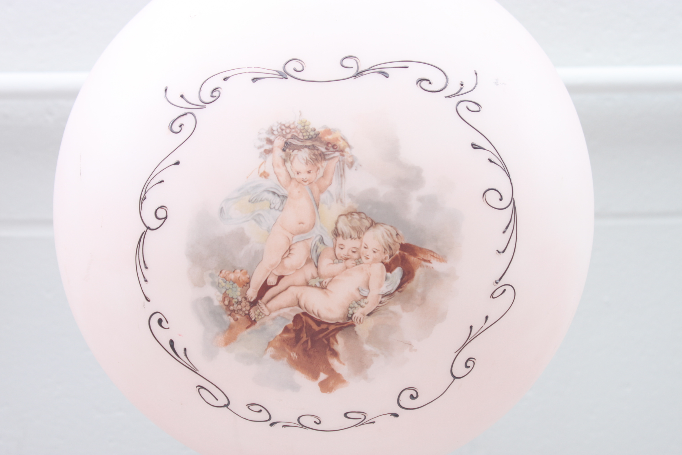 Vintage Hurricane Floor Lamp