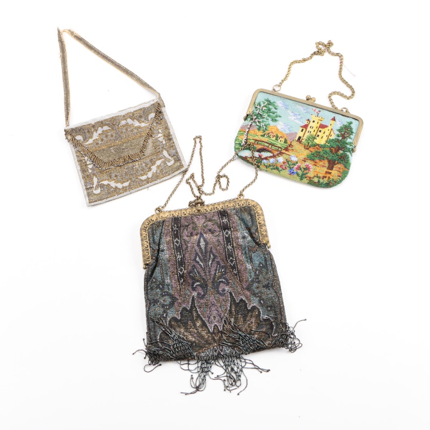 Antique & Vintage Small Beaded Purses