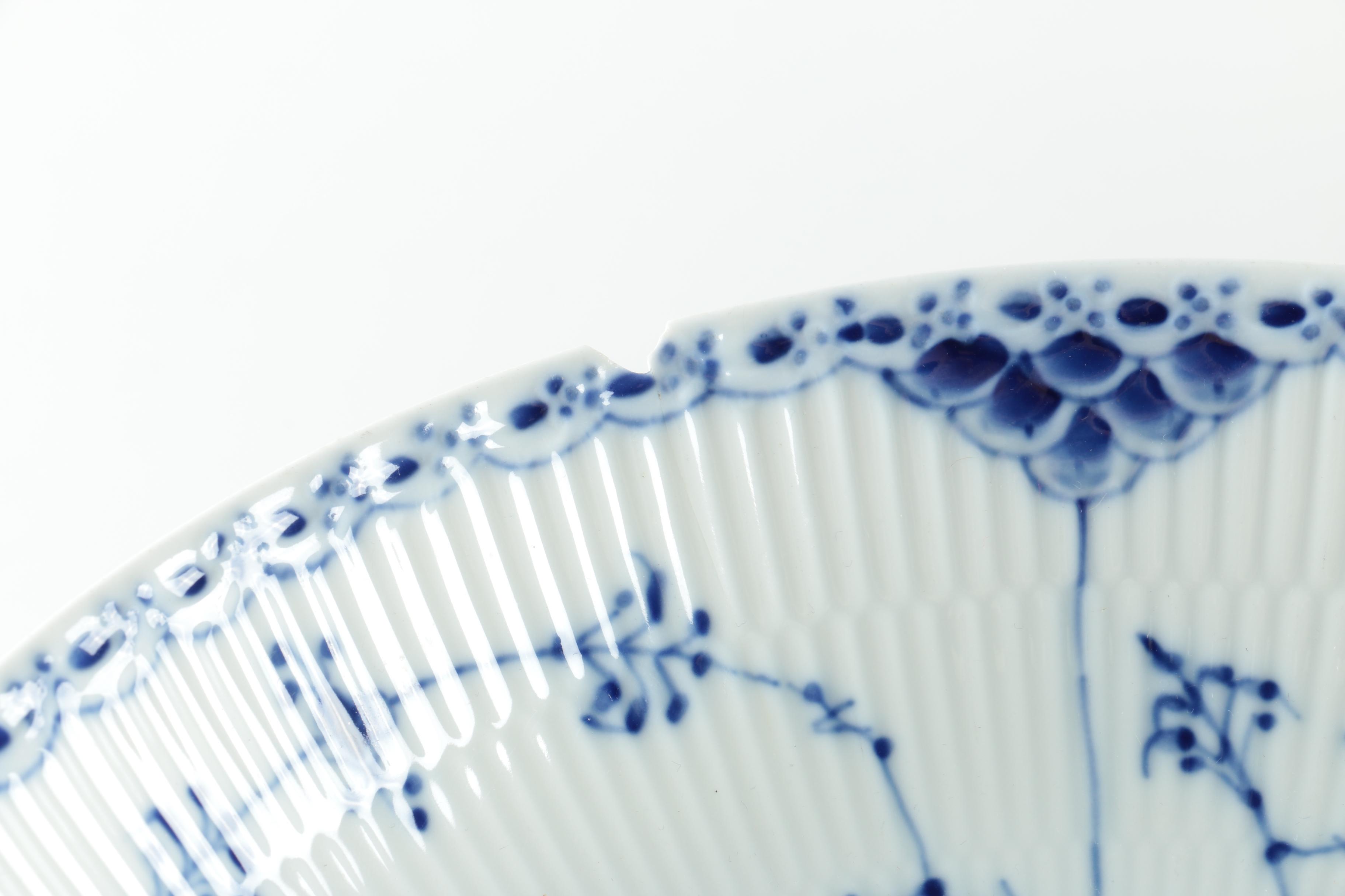 Vintage Royal Copenhagen "Blue Fluted" Tableware