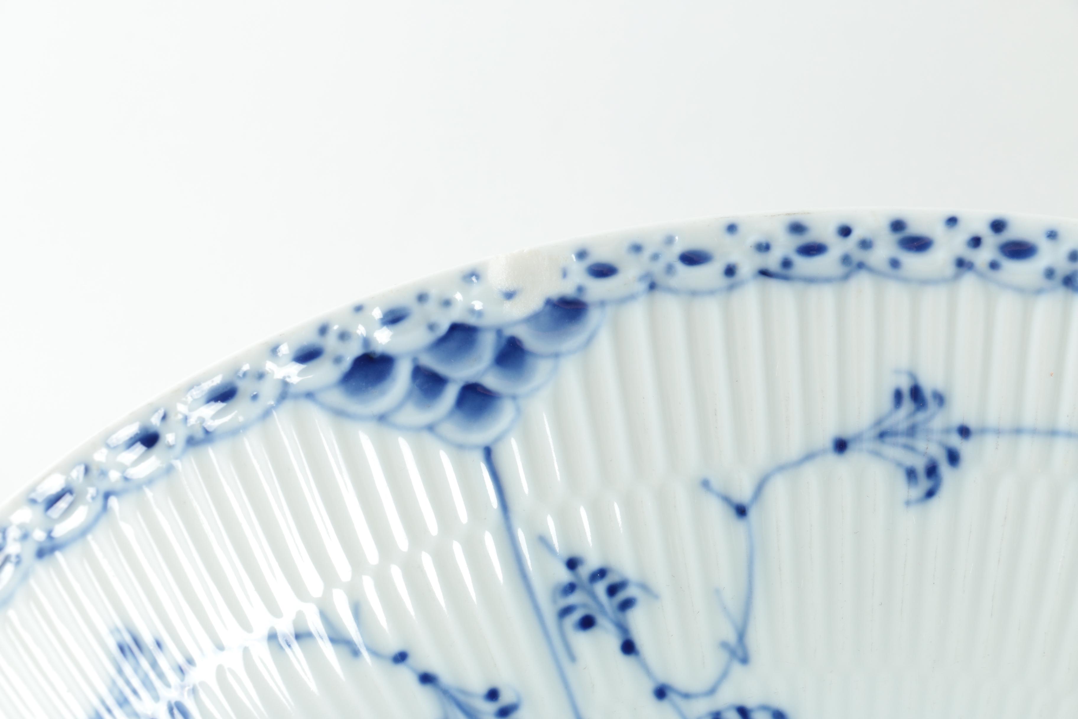 Vintage Royal Copenhagen "Blue Fluted" Tableware