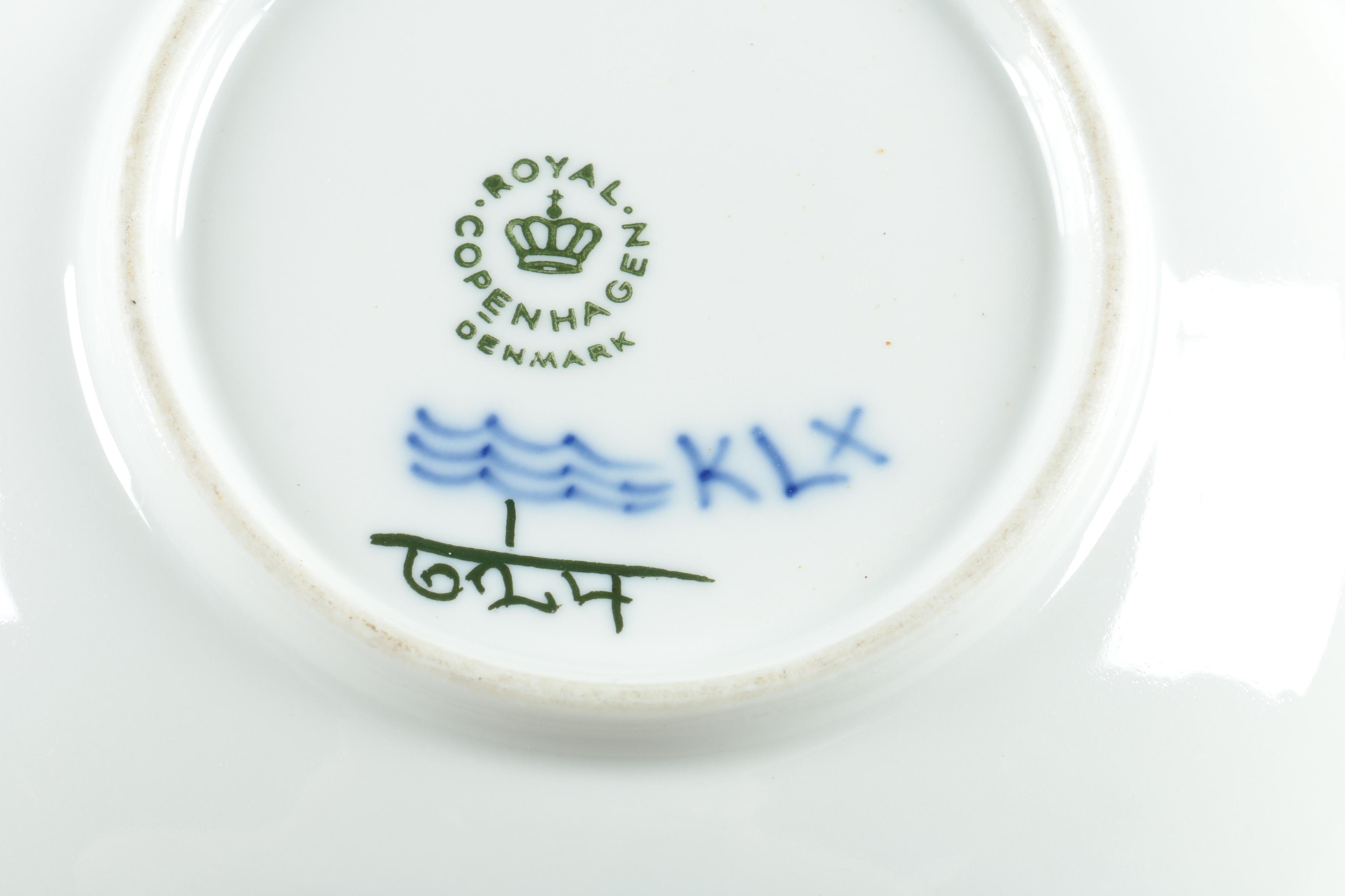 Vintage Royal Copenhagen "Blue Fluted" Tableware