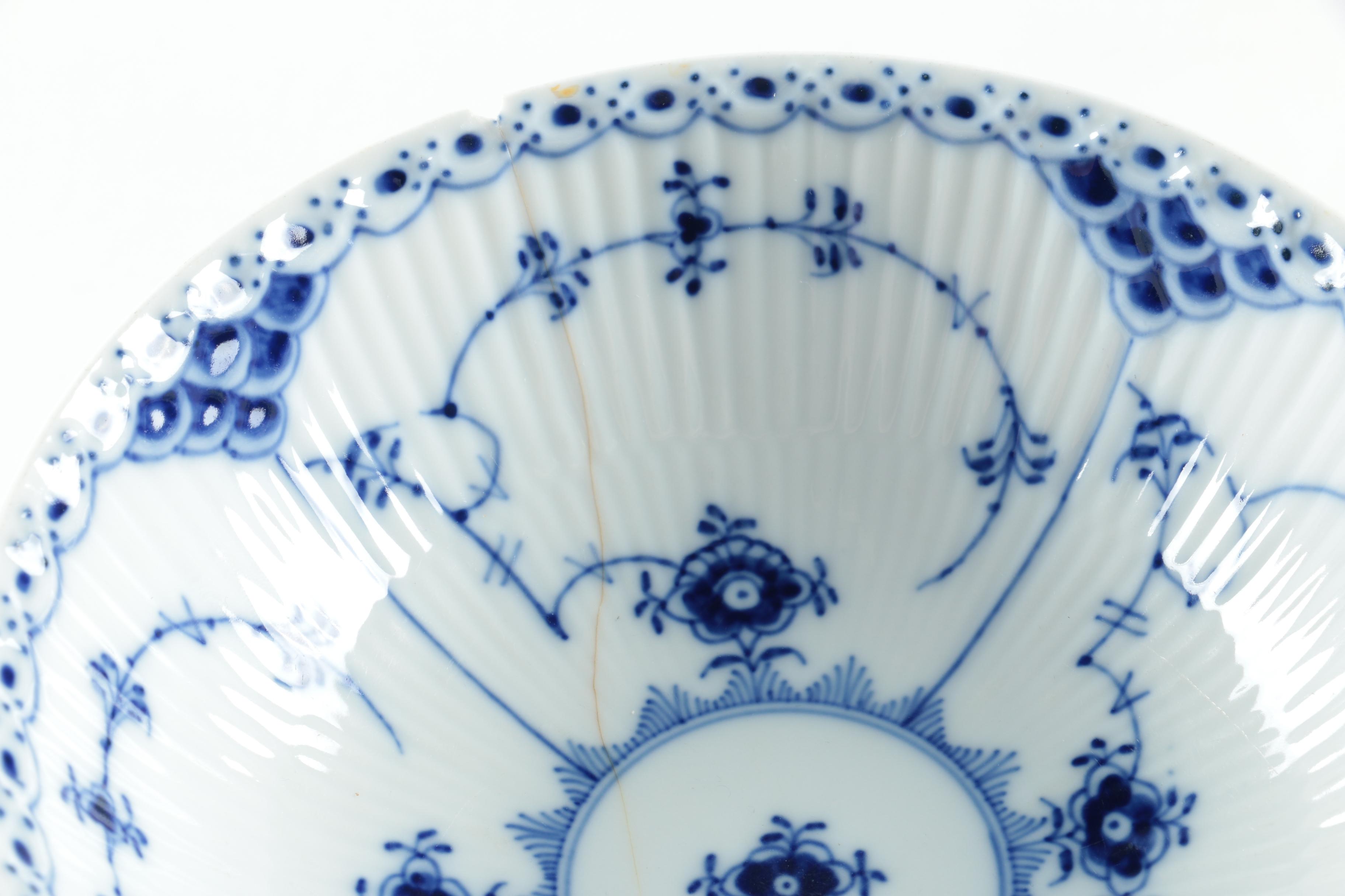 Vintage Royal Copenhagen "Blue Fluted" Tableware