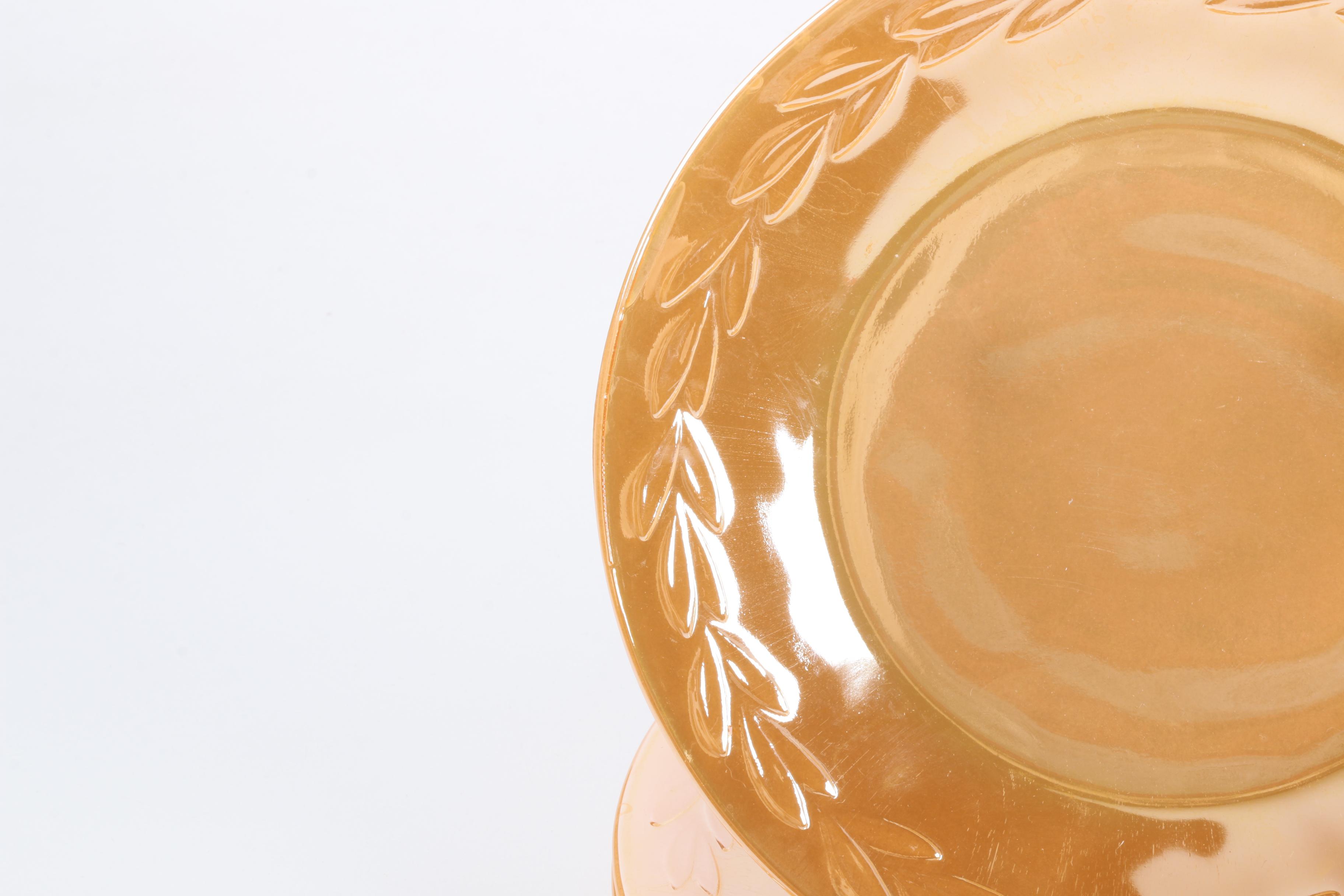 Fire-King "Peach Lustre" Tableware