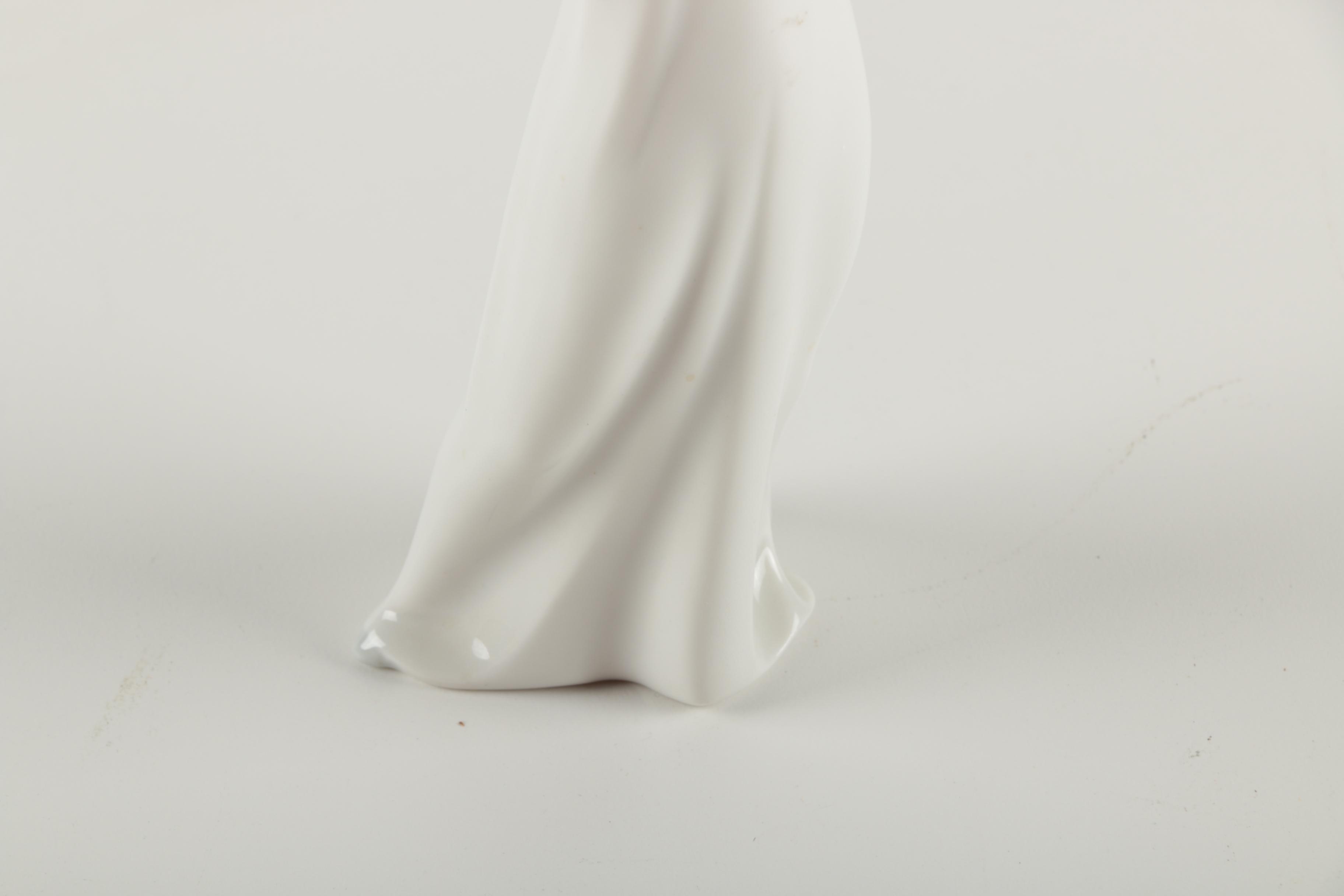 NAO Lladro "Angel With Tambourine" Figurine