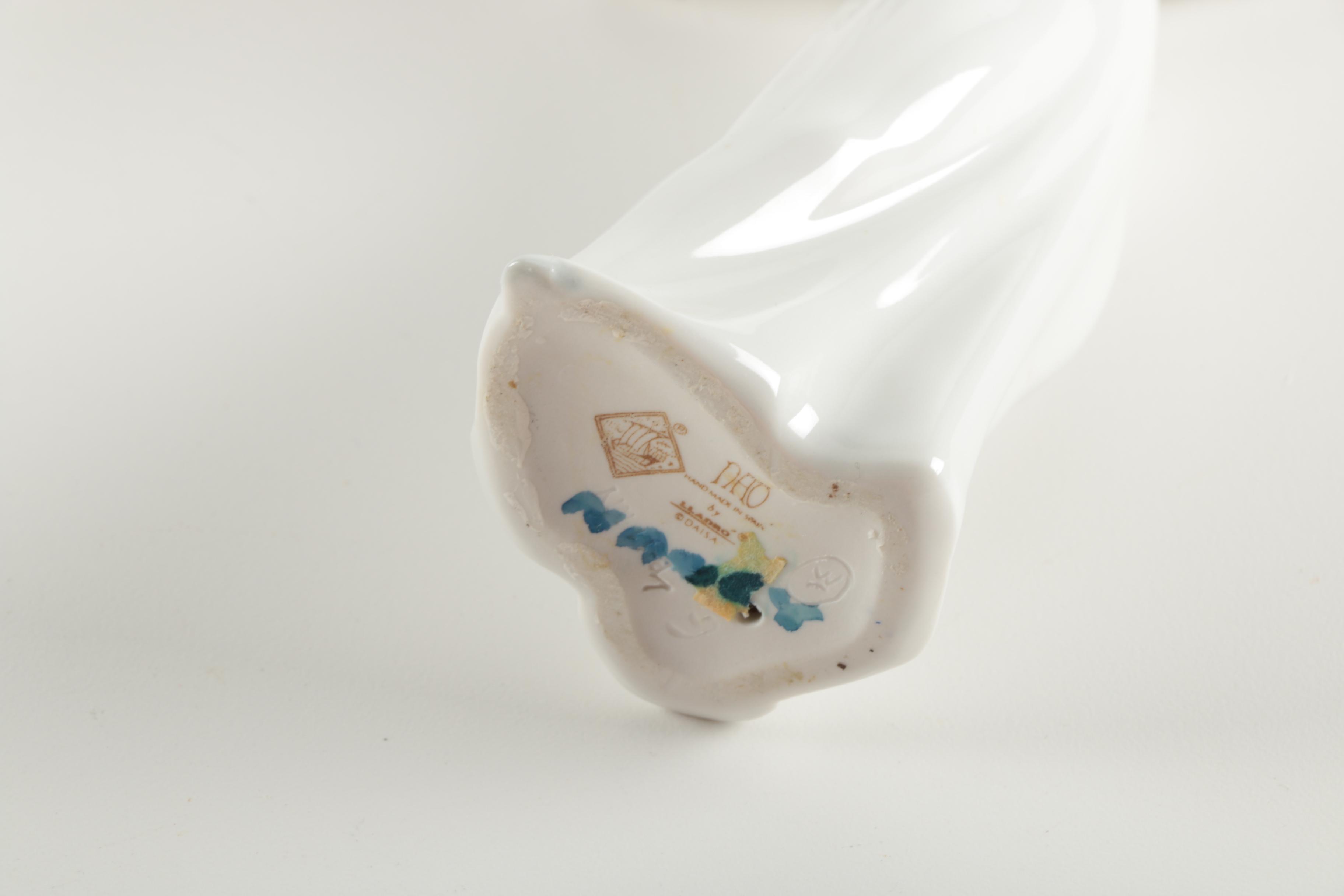 NAO Lladro "Angel With Tambourine" Figurine