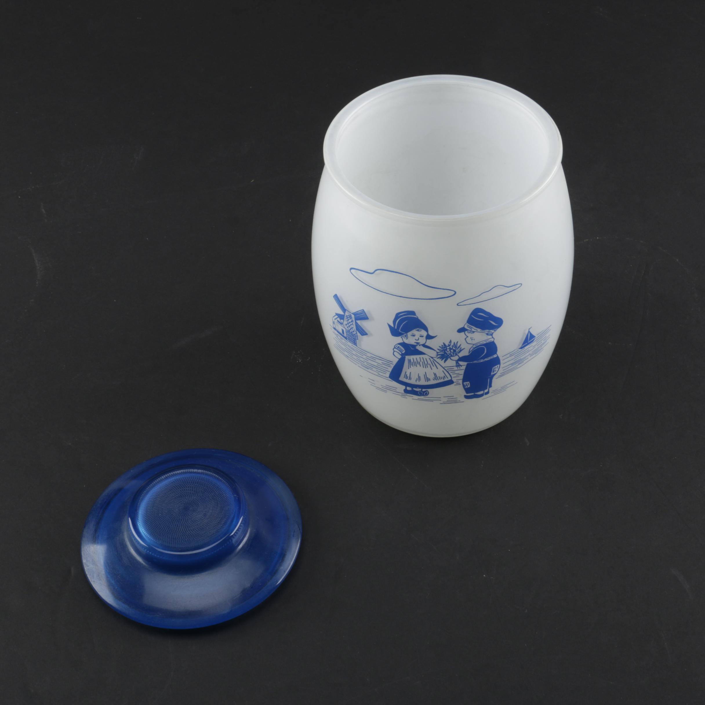 Vintage Bartlett Collins Dutch Children Cookie Jar