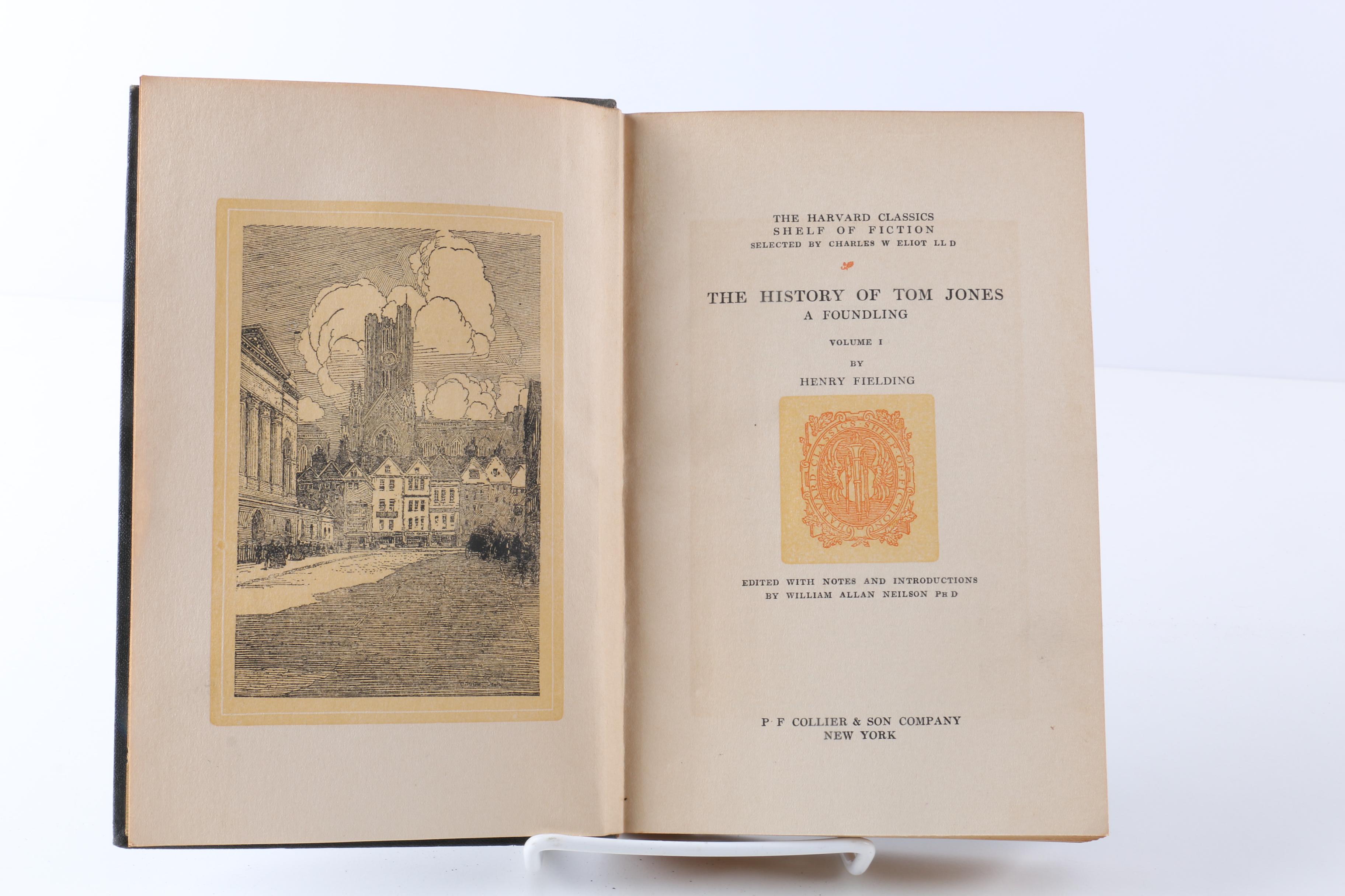 1917 "The Harvard Classics Shelf of Fiction" 19-Volume Set