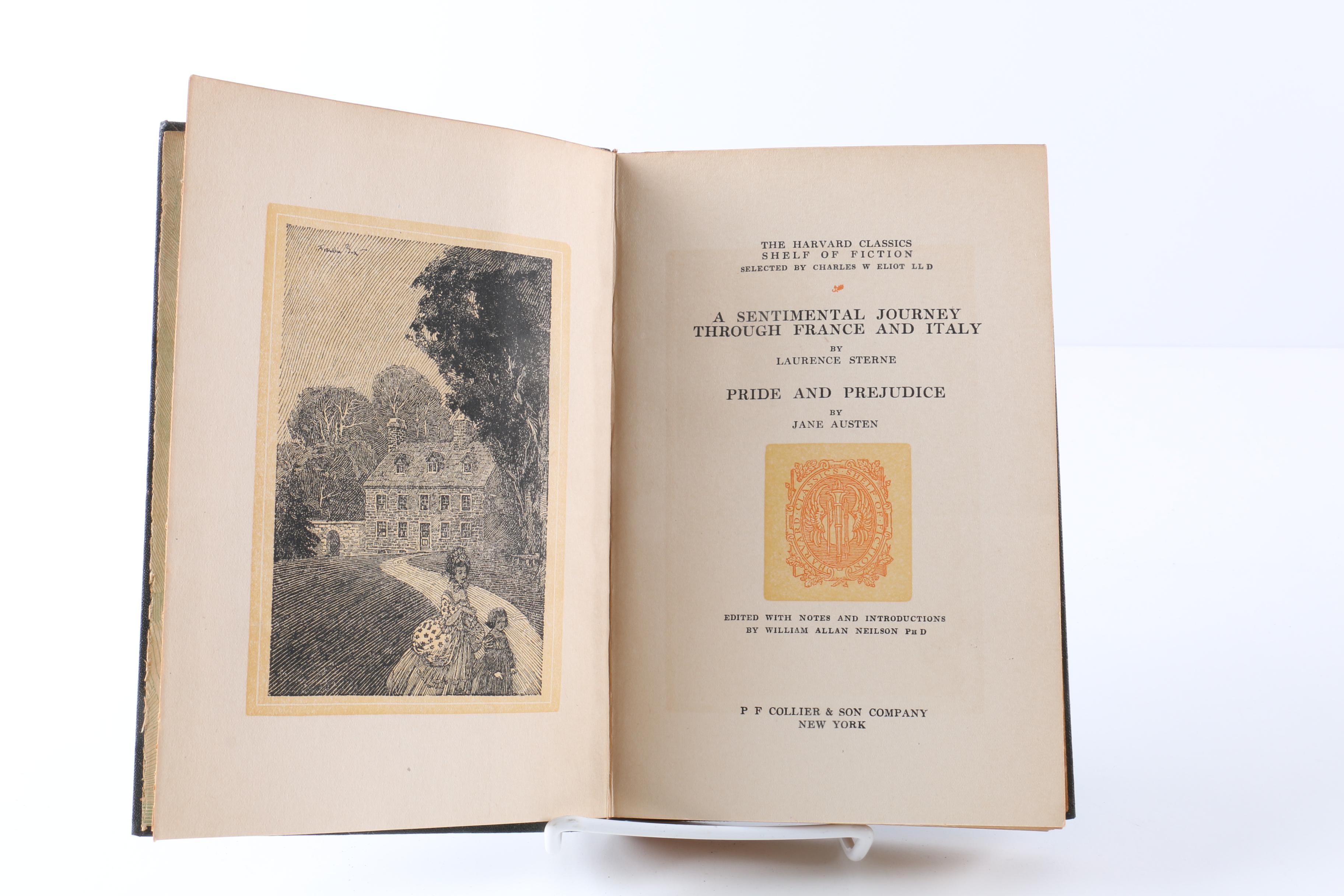 1917 "The Harvard Classics Shelf of Fiction" 19-Volume Set