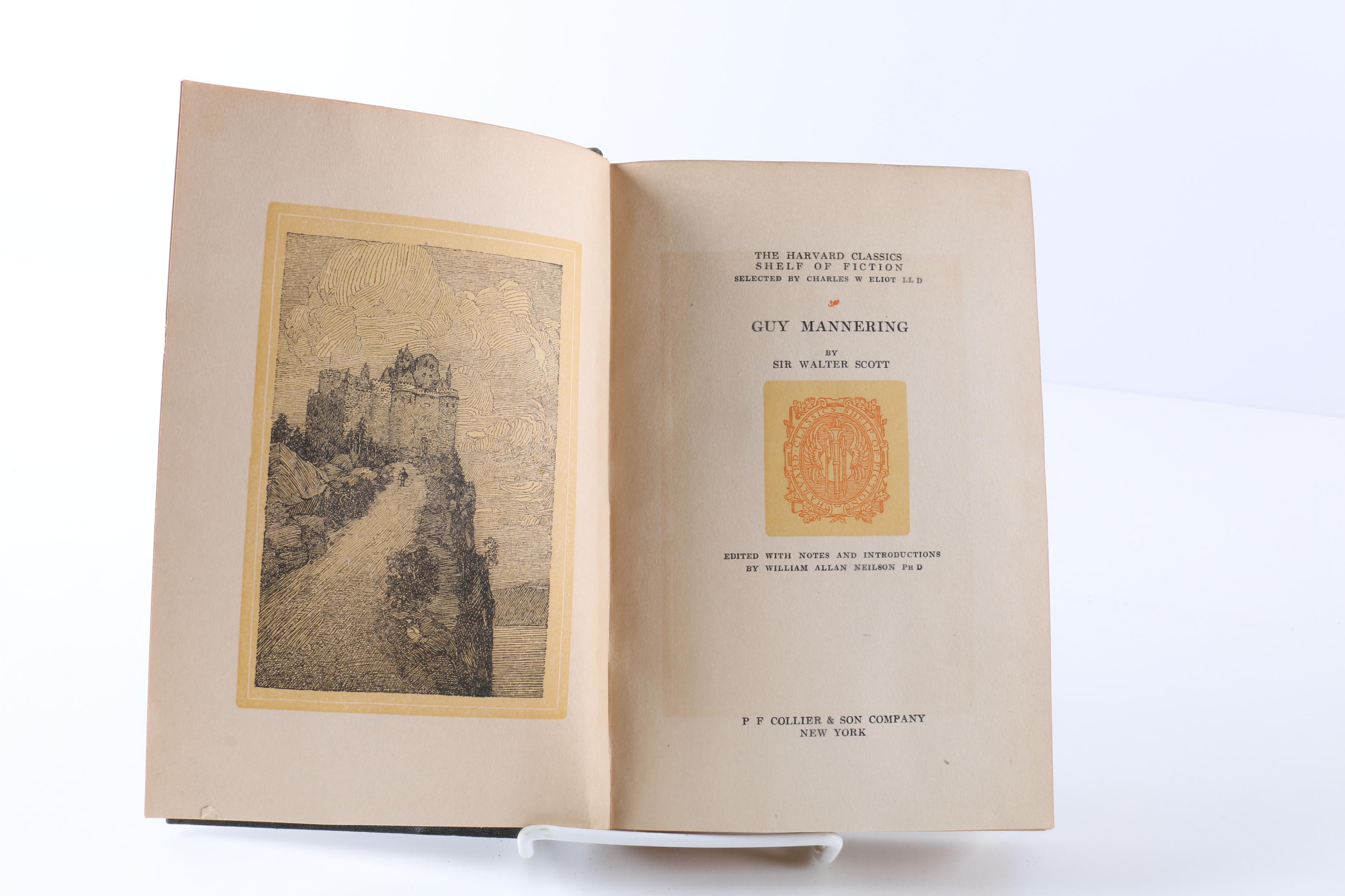 1917 "The Harvard Classics Shelf of Fiction" 19-Volume Set