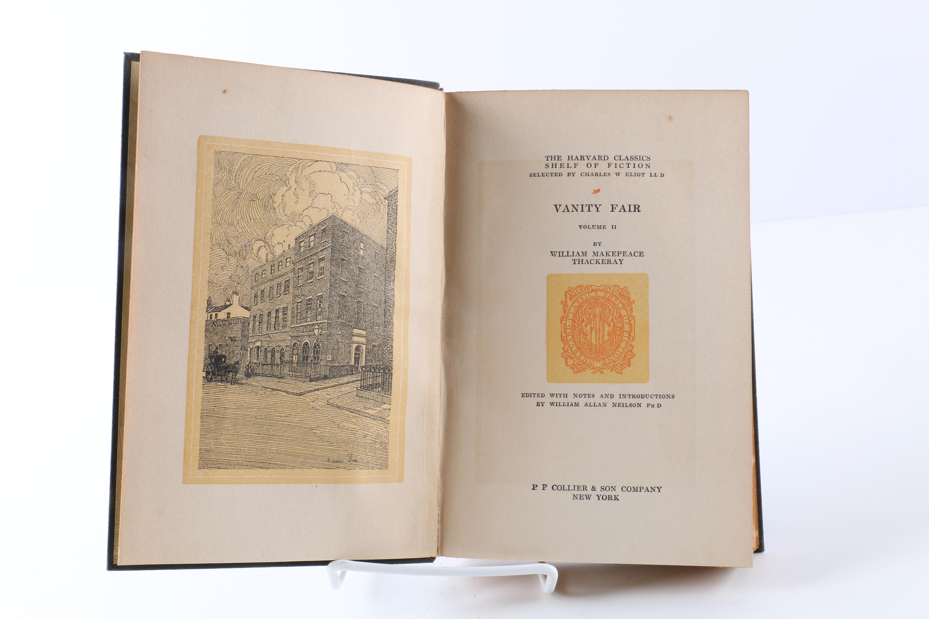 1917 "The Harvard Classics Shelf of Fiction" 19-Volume Set