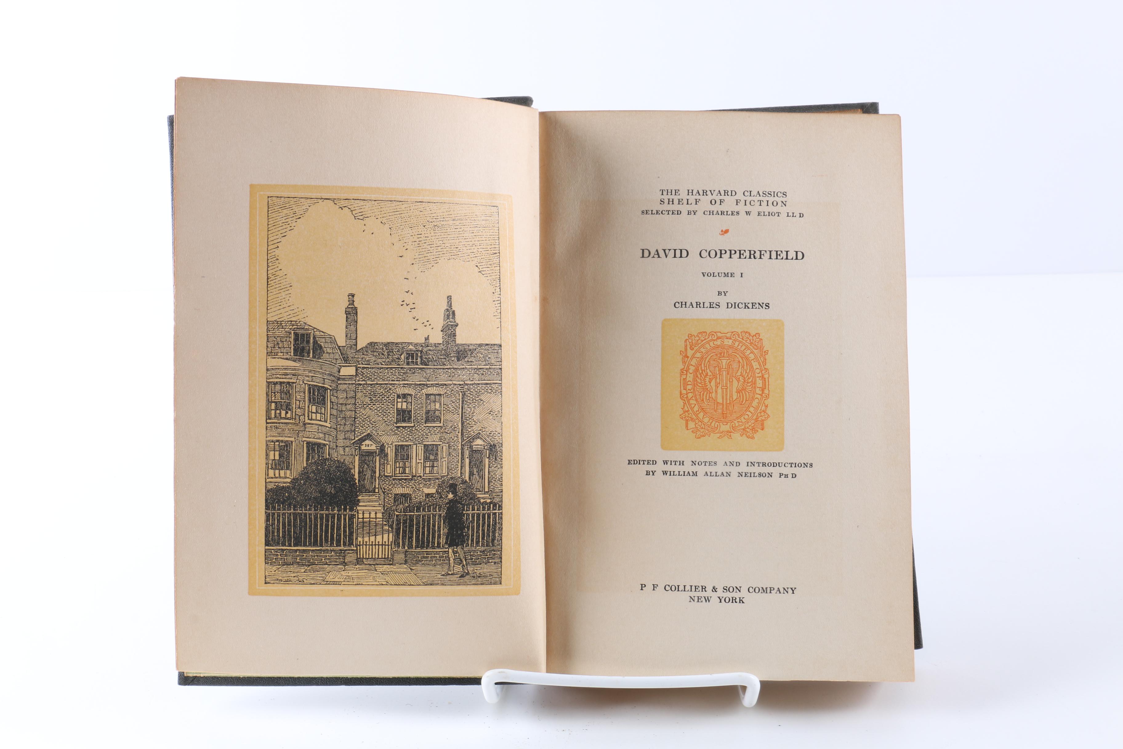 1917 "The Harvard Classics Shelf of Fiction" 19-Volume Set