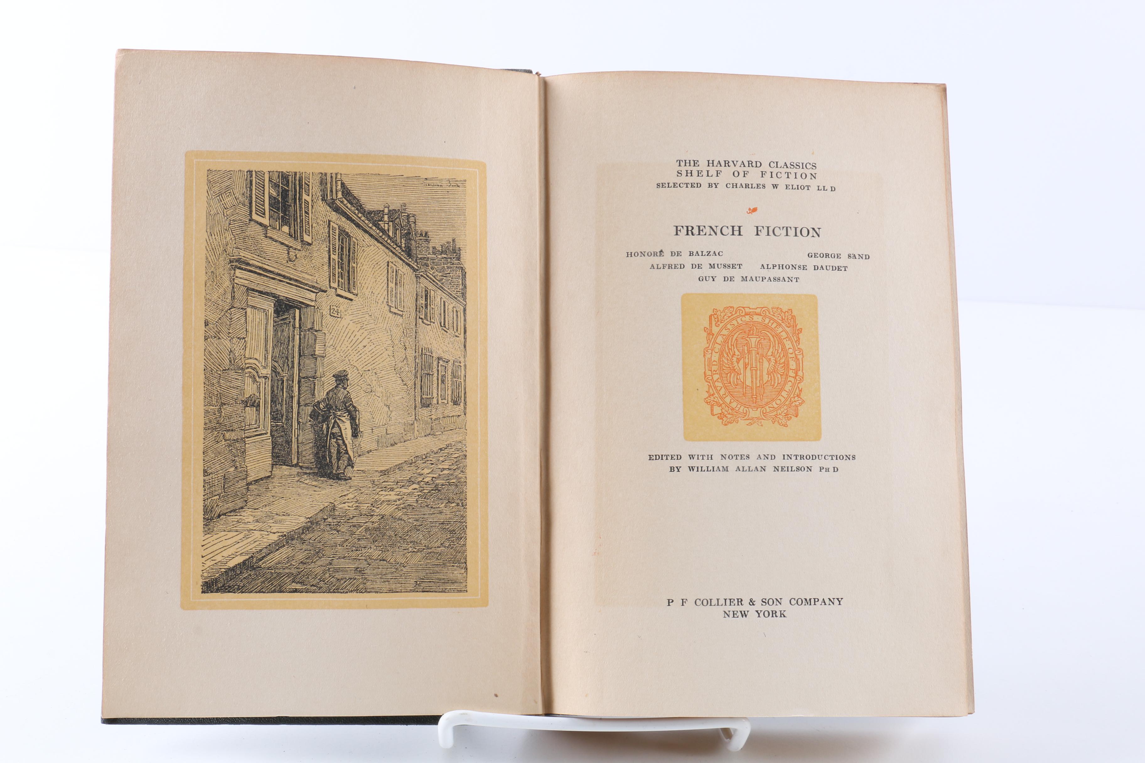 1917 "The Harvard Classics Shelf of Fiction" 19-Volume Set