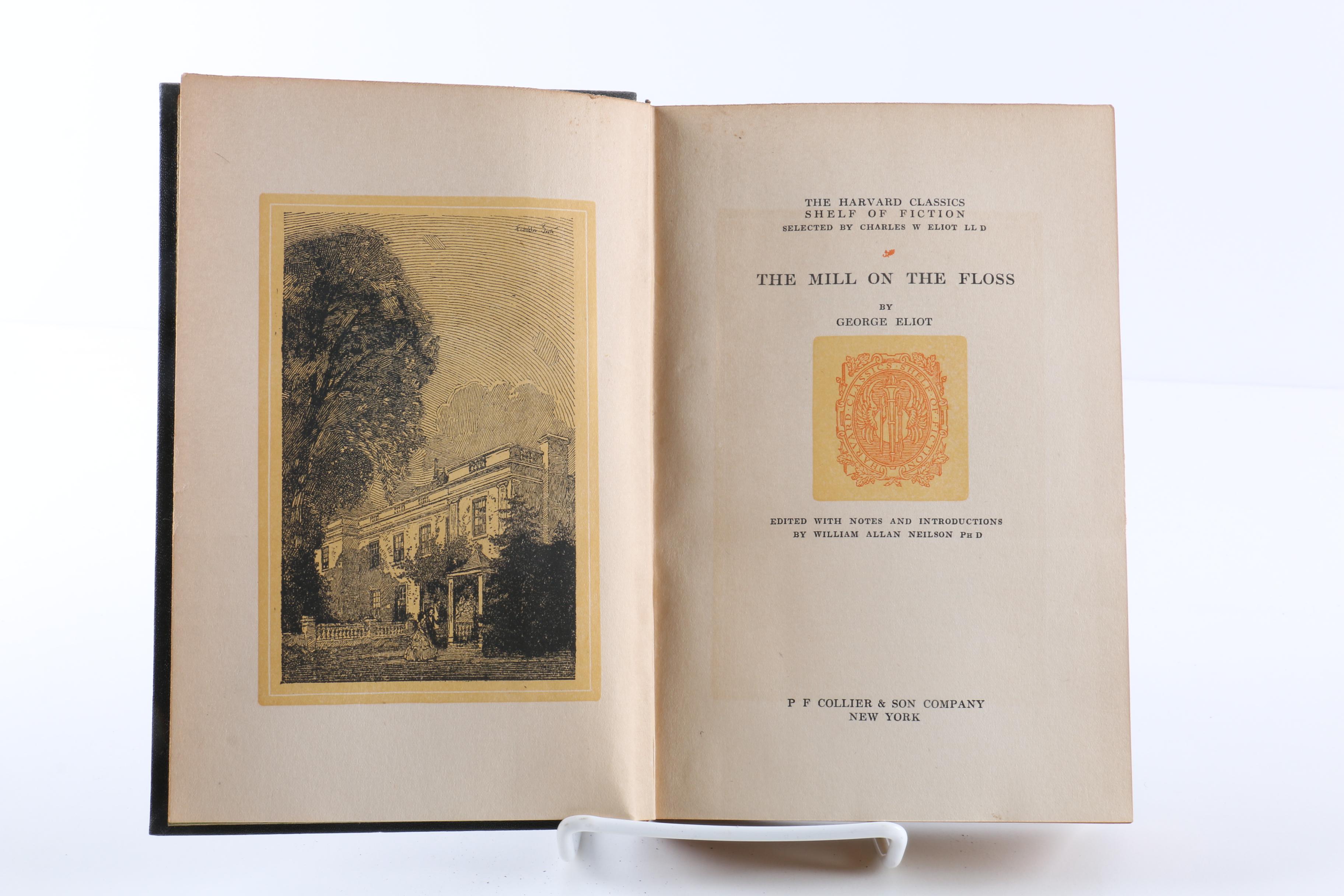 1917 "The Harvard Classics Shelf of Fiction" 19-Volume Set