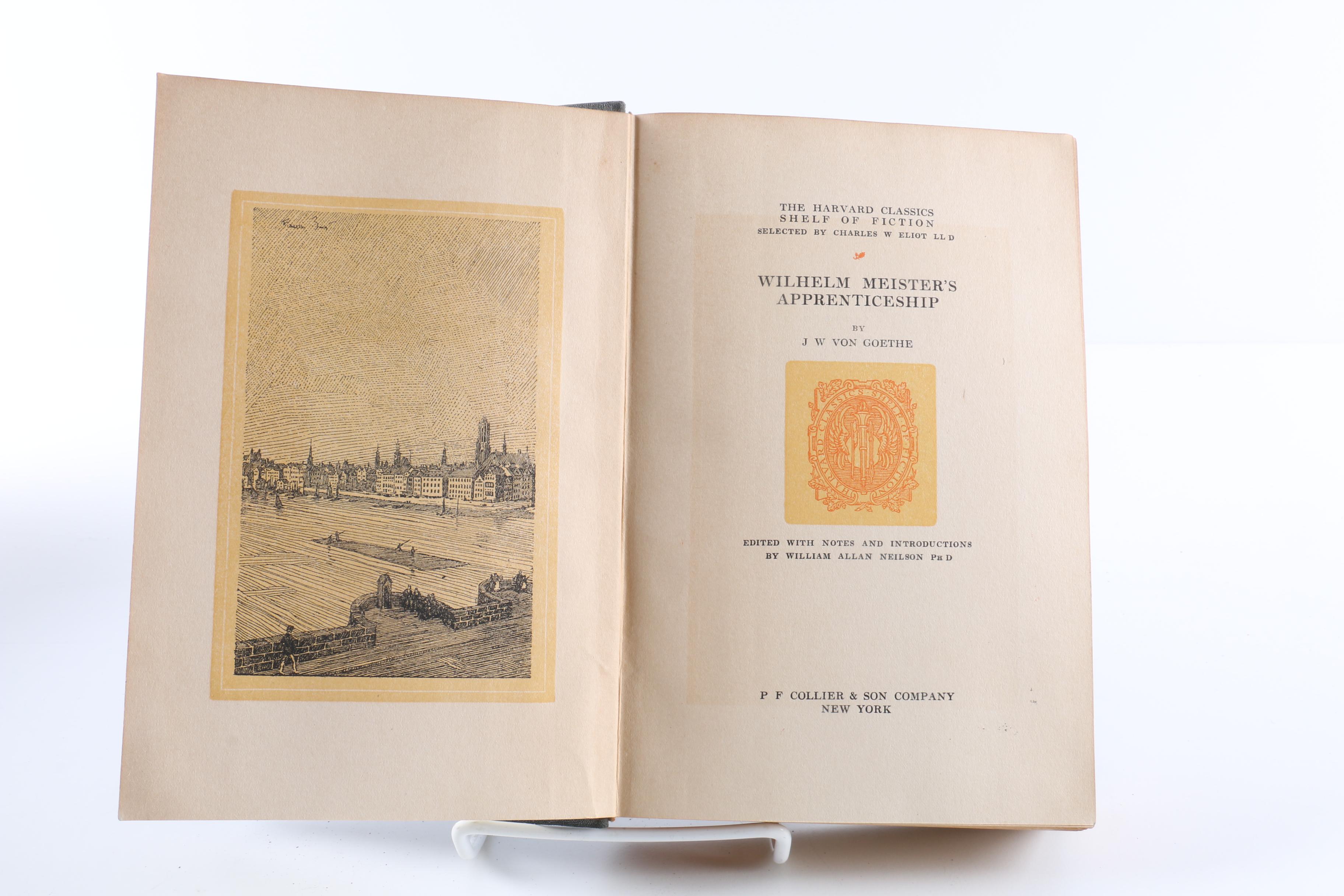 1917 "The Harvard Classics Shelf of Fiction" 19-Volume Set