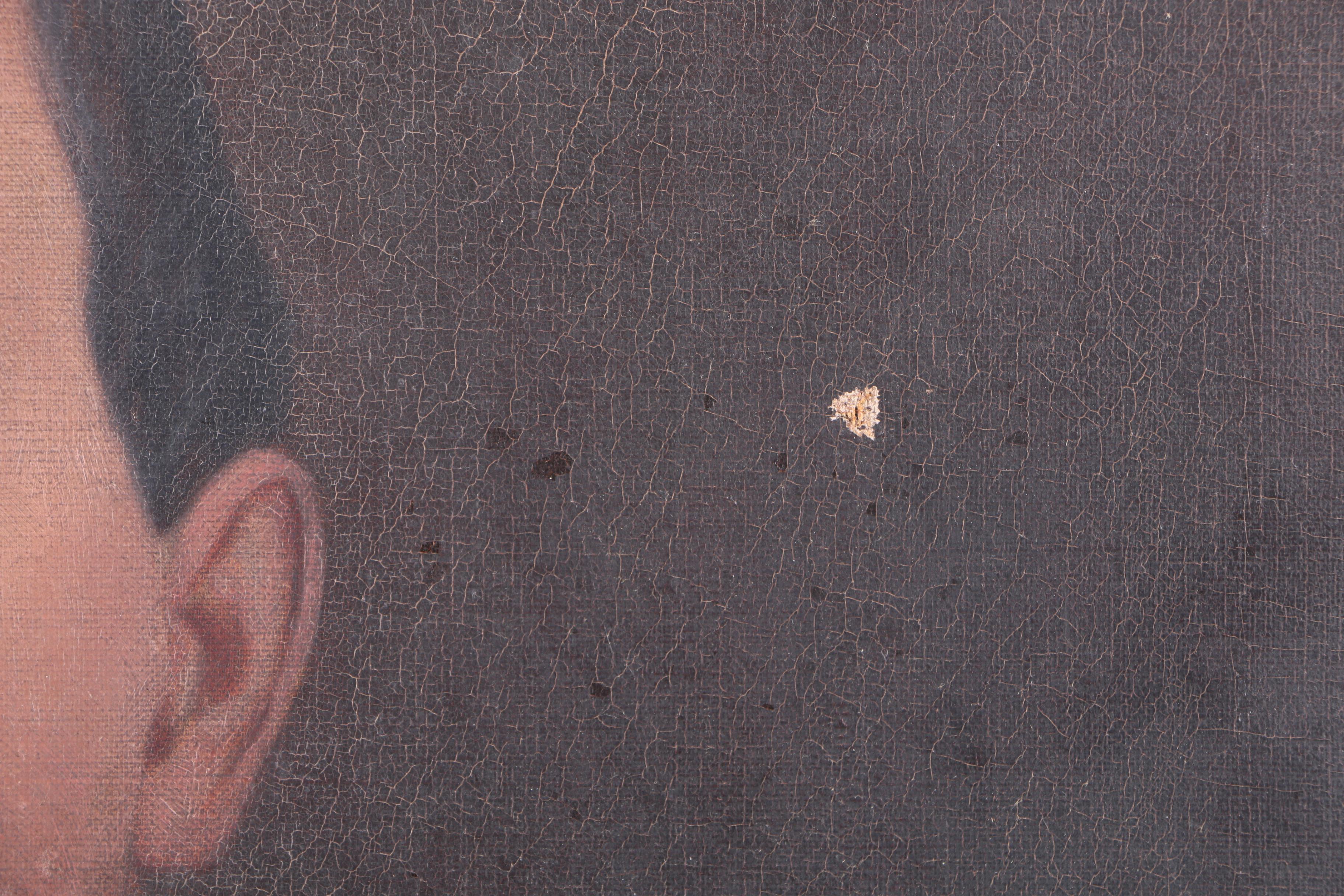 Oil Painting on Canvas Portrait of a Gentleman