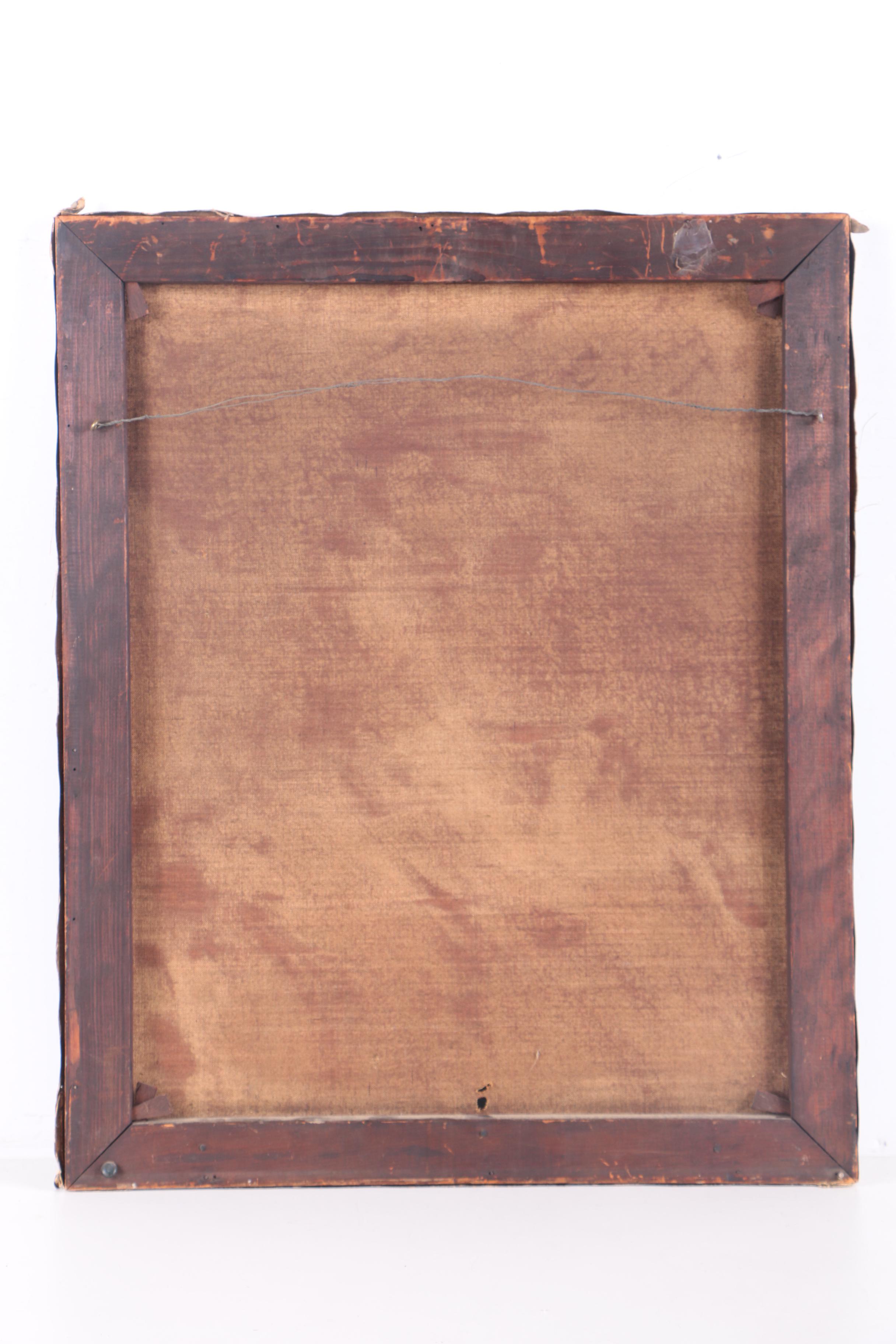 Oil Painting on Canvas Portrait of a Gentleman