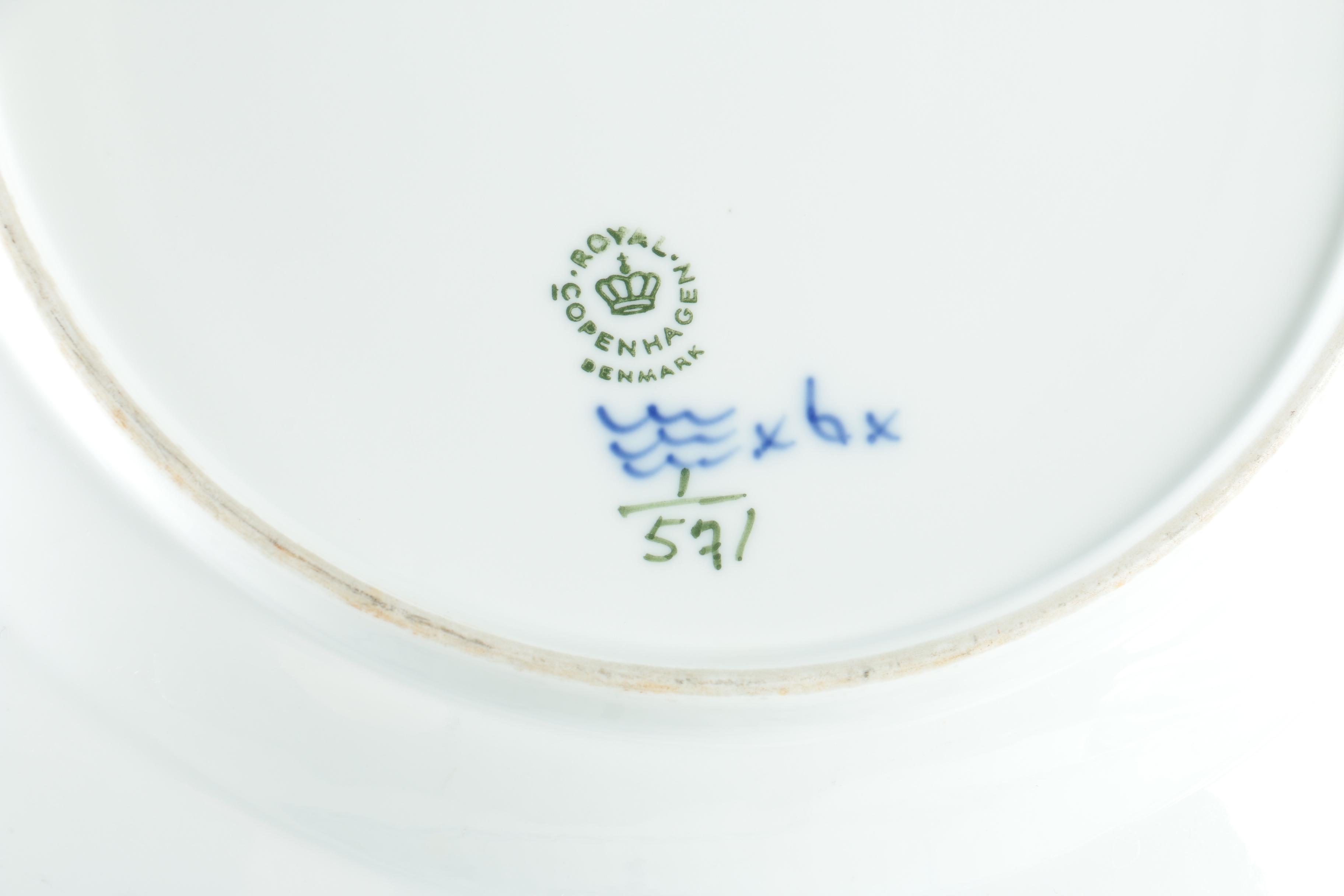 Vintage Royal Copenhagen "Blue Fluted" Tableware