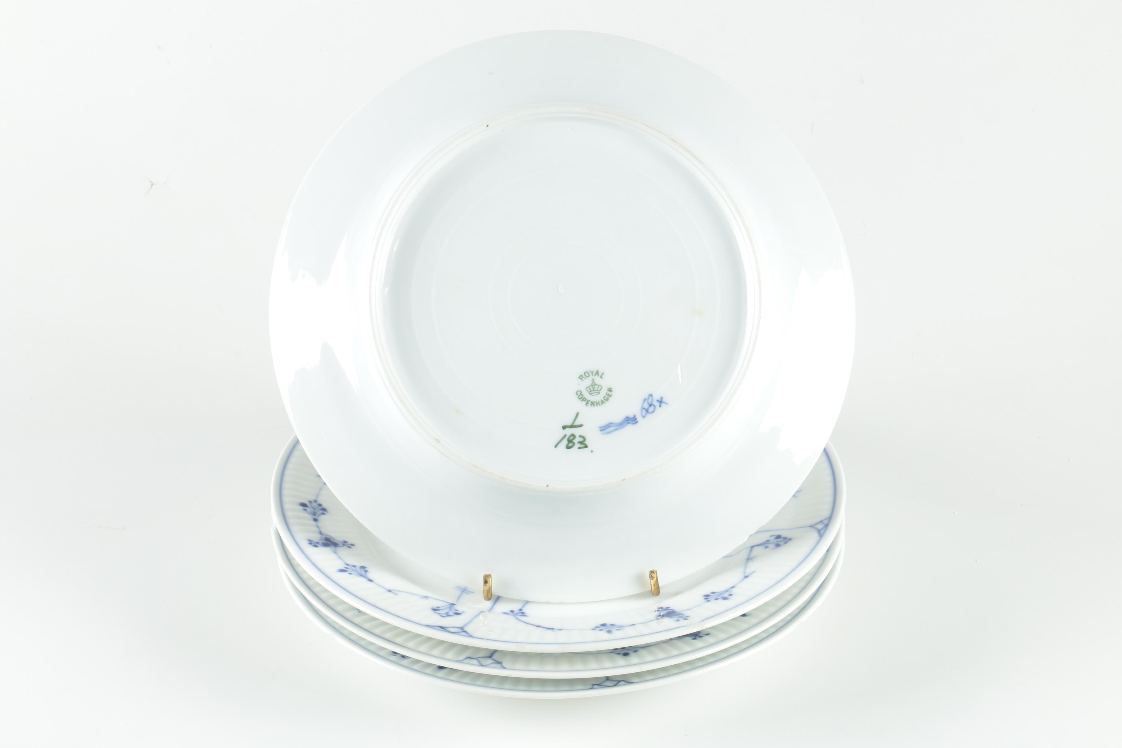 Vintage Royal Copenhagen "Blue Fluted" Tableware