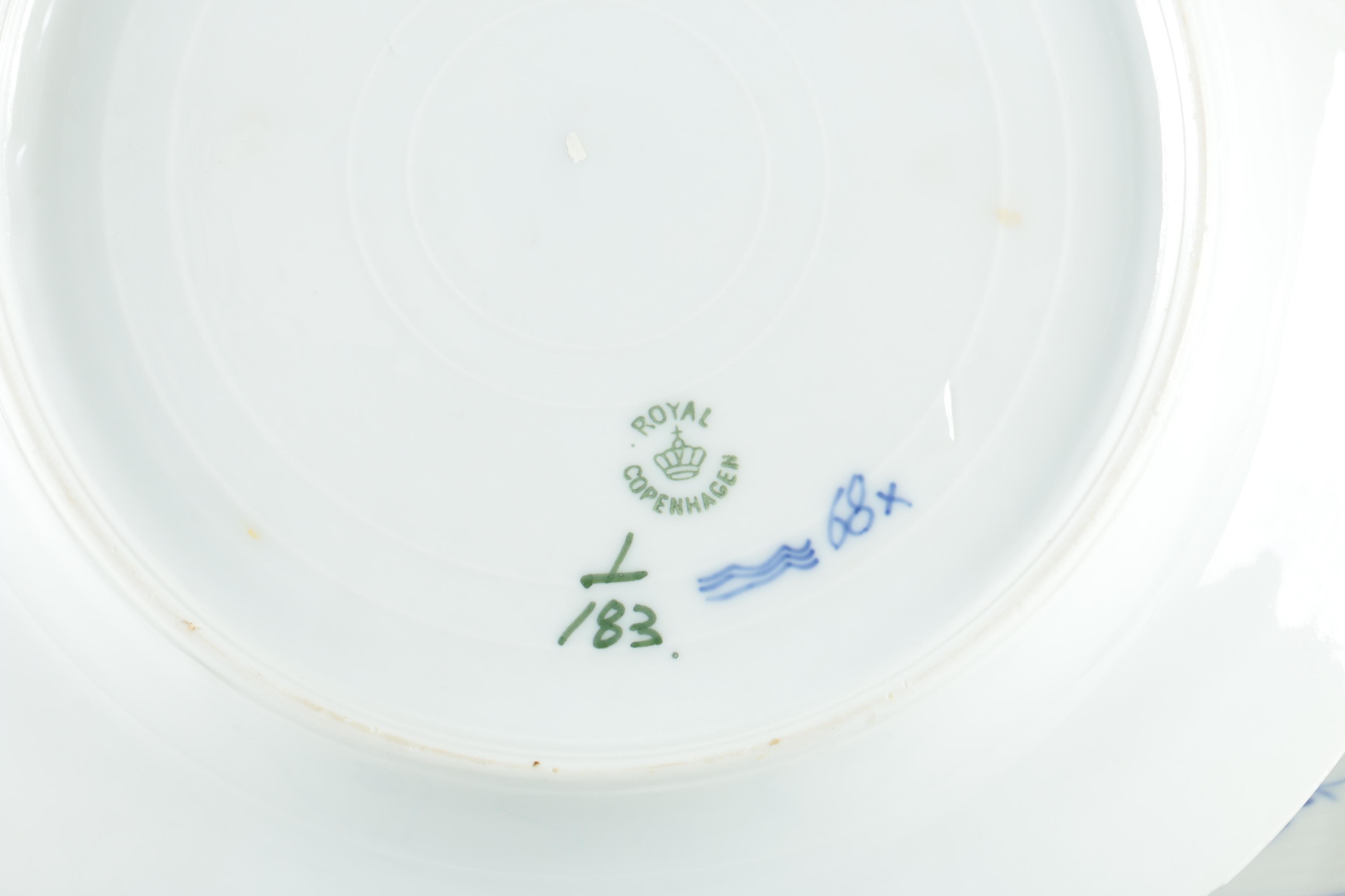 Vintage Royal Copenhagen "Blue Fluted" Tableware