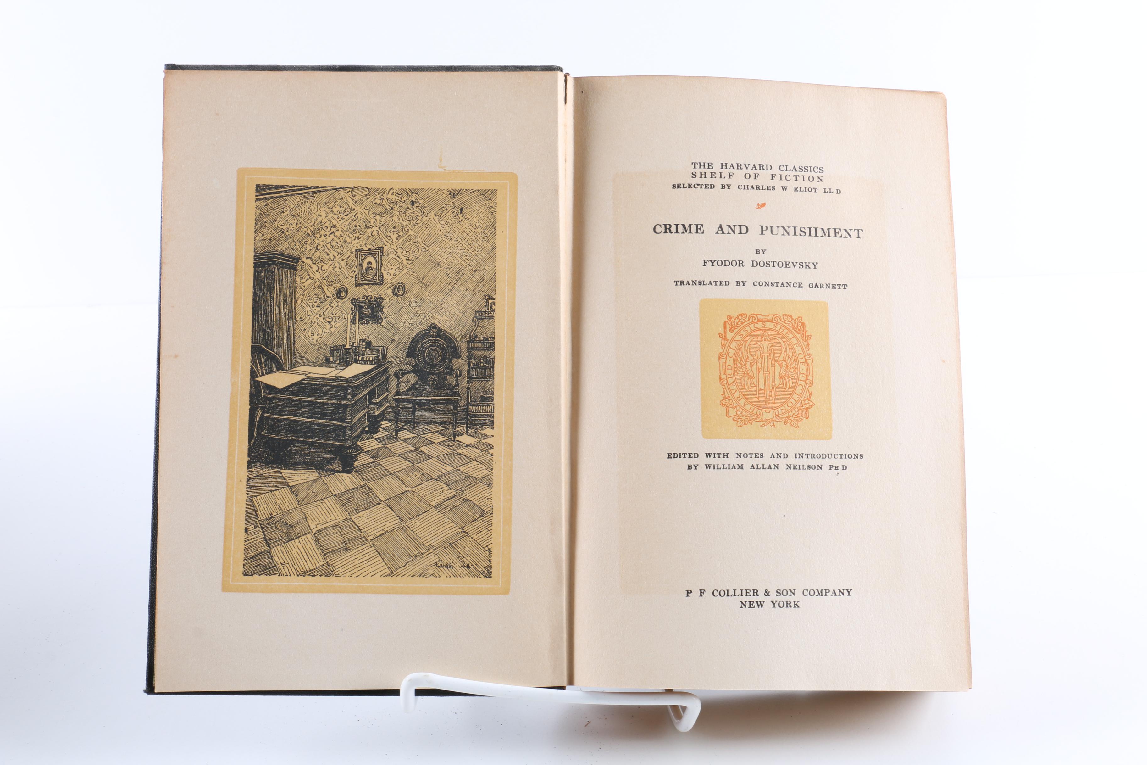 1917 "The Harvard Classics Shelf of Fiction" 19-Volume Set