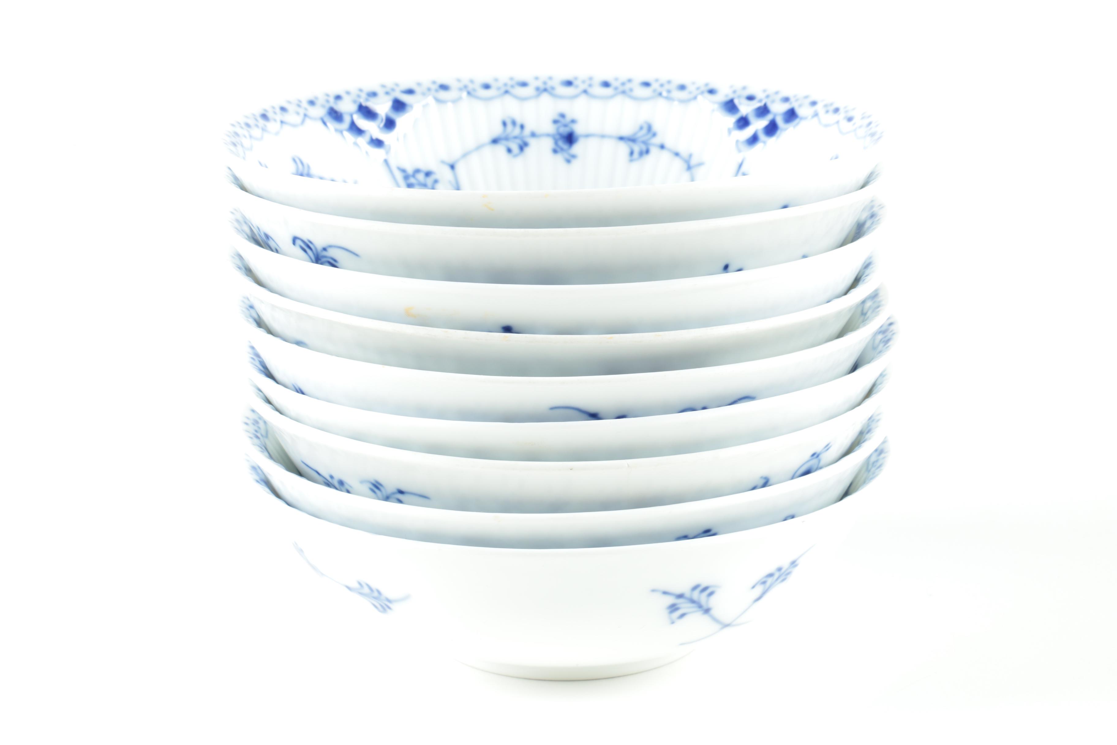 Vintage Royal Copenhagen "Blue Fluted" Tableware