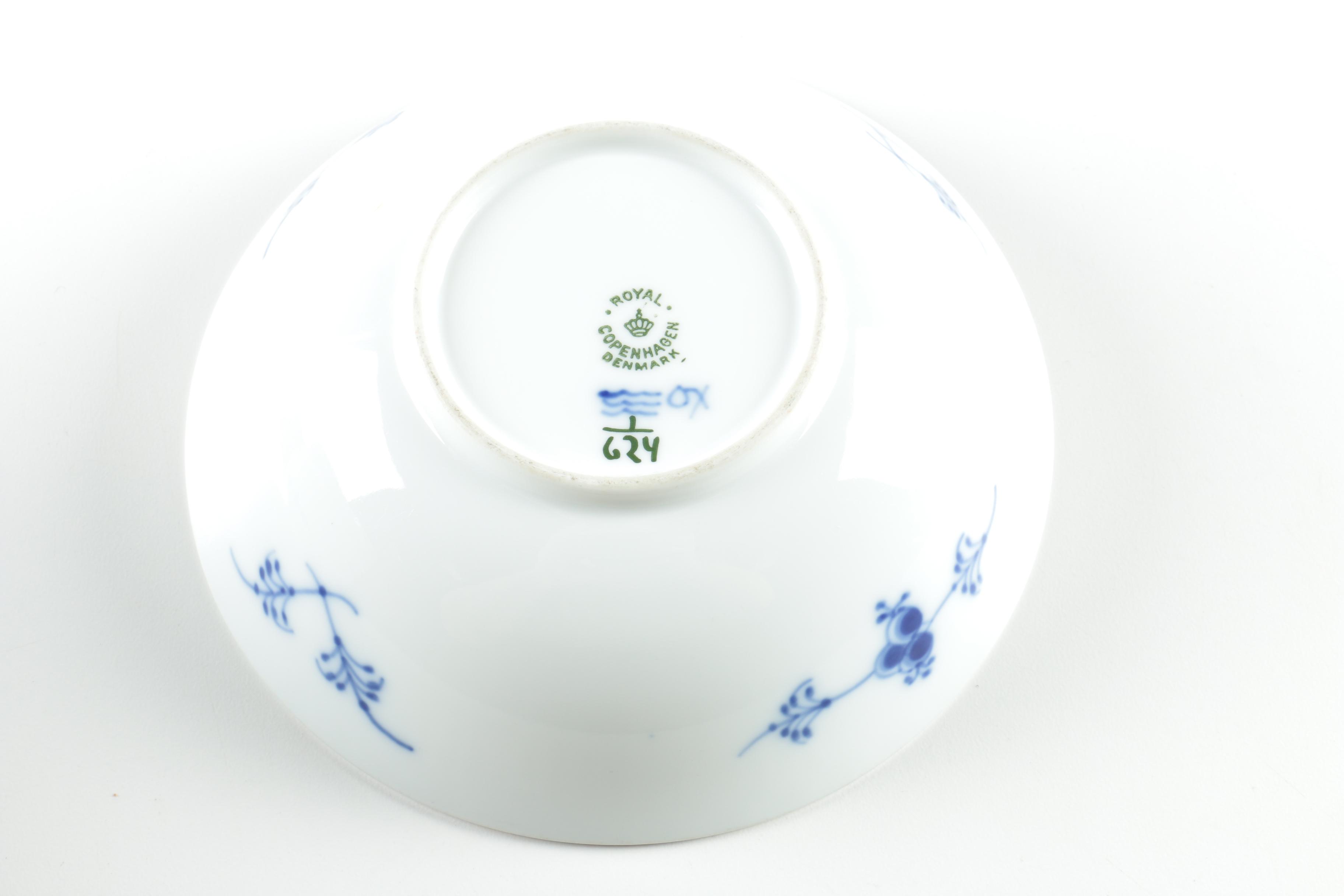 Vintage Royal Copenhagen "Blue Fluted" Tableware