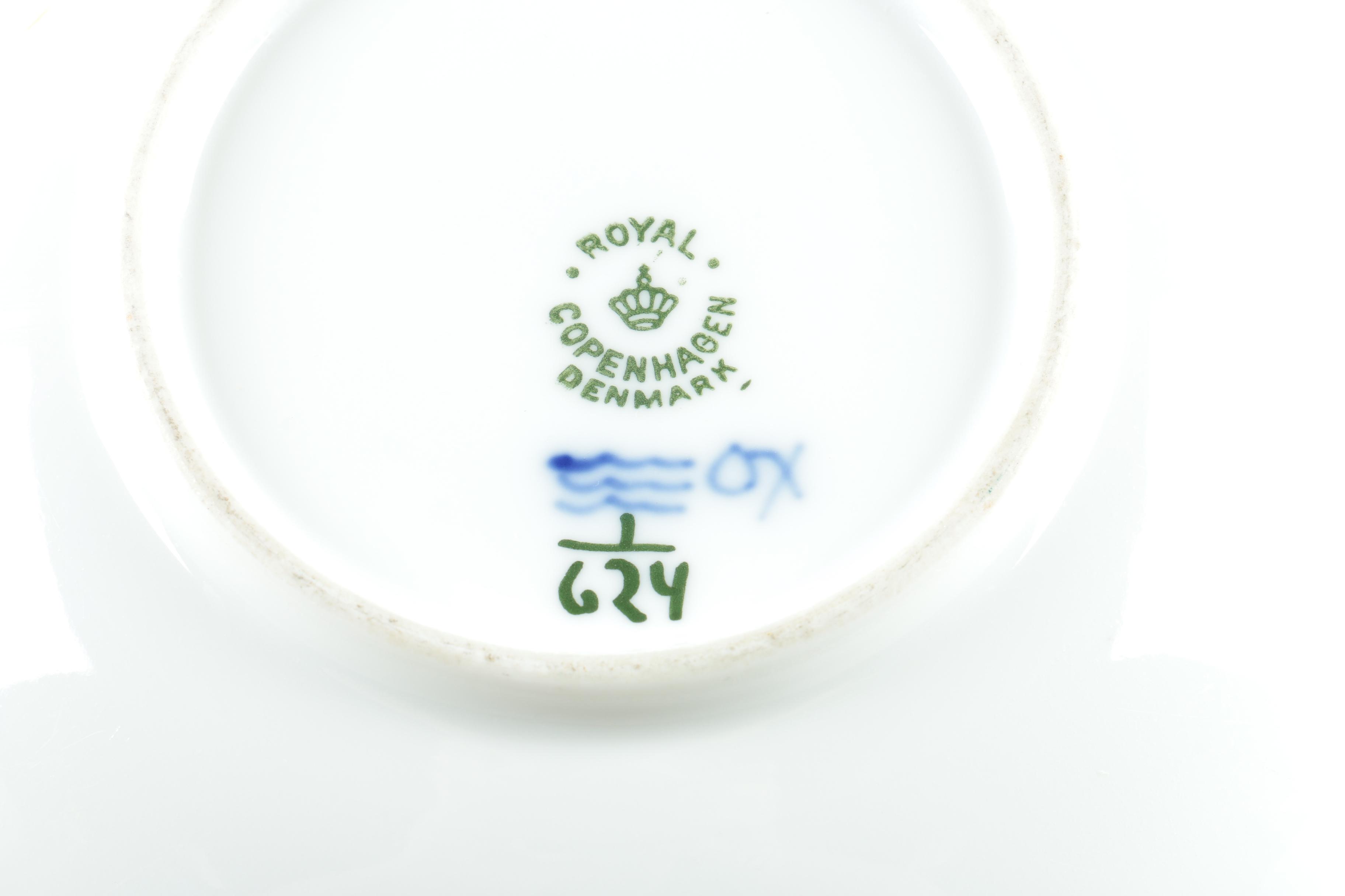 Vintage Royal Copenhagen "Blue Fluted" Tableware