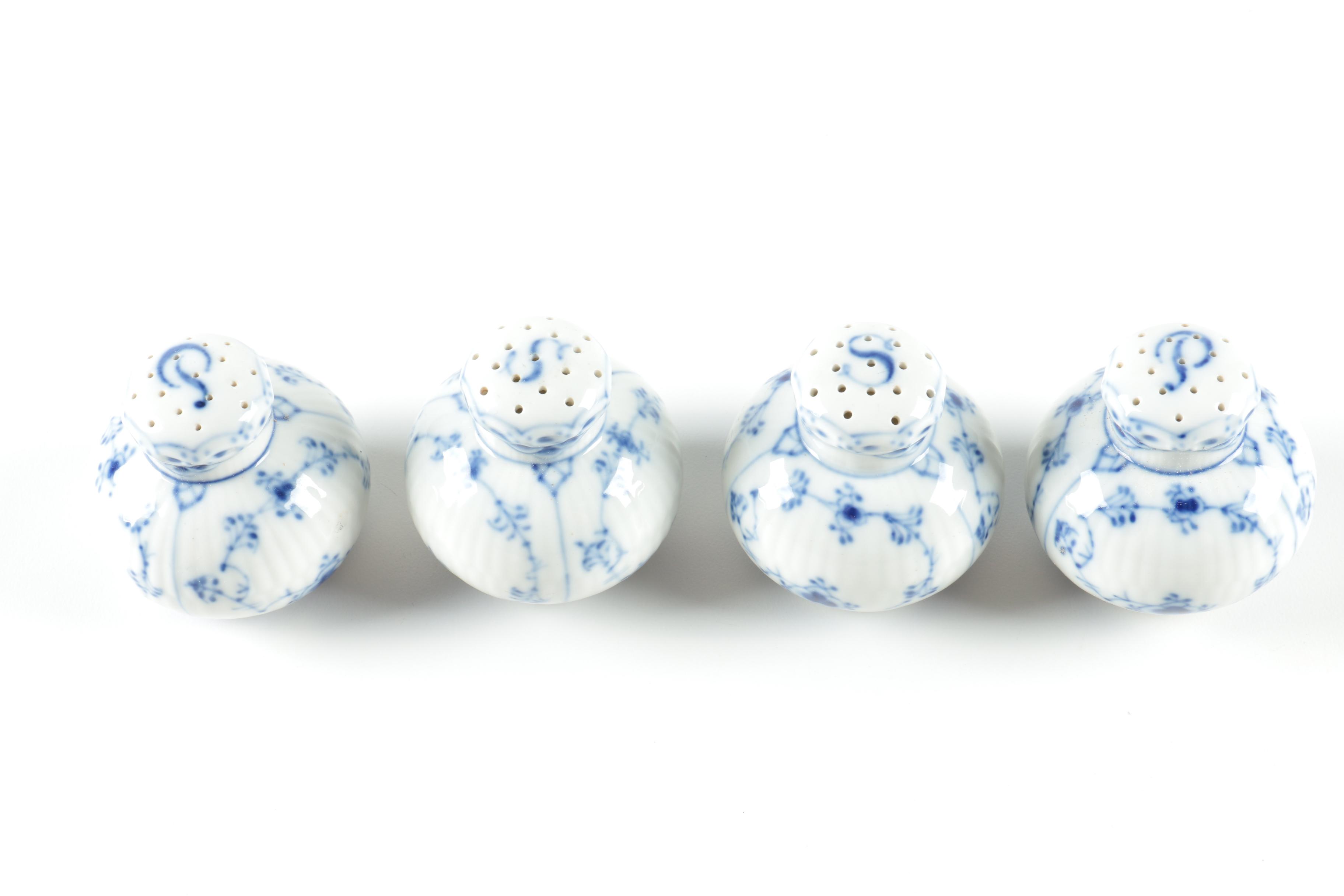 Vintage Royal Copenhagen "Blue Fluted" Tableware