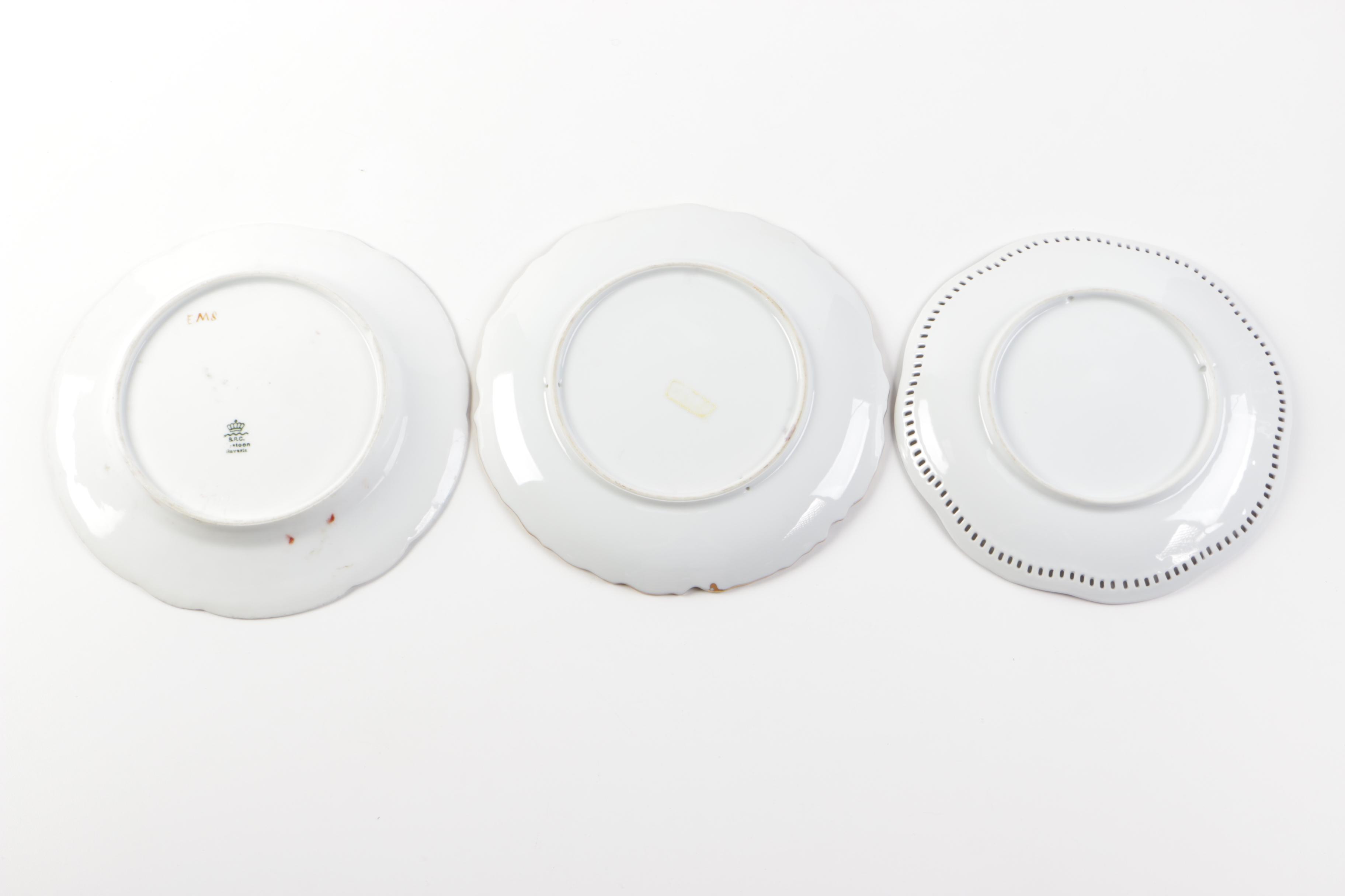 Vintage Porcelain Plate Collection