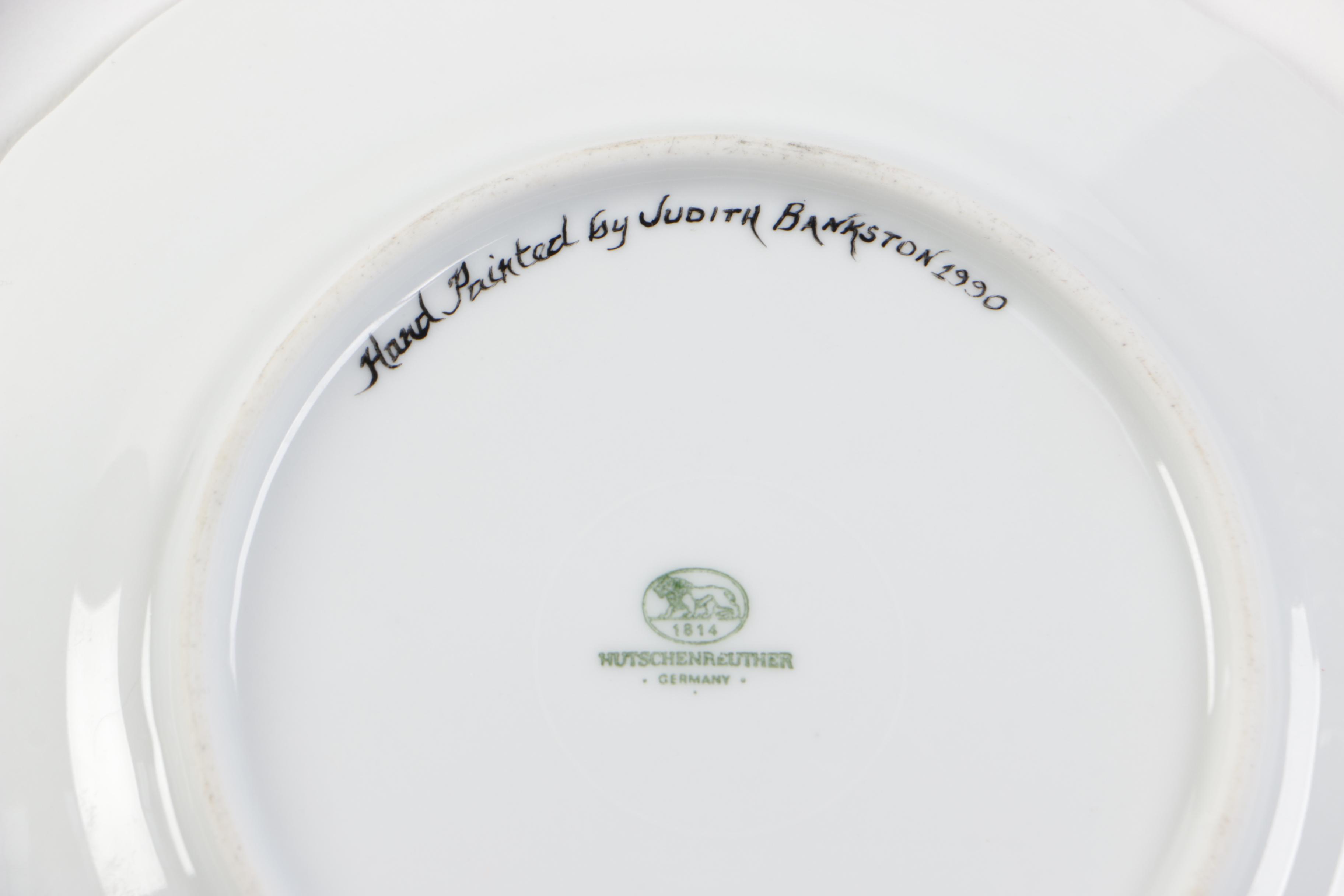 Vintage Porcelain Plate Collection