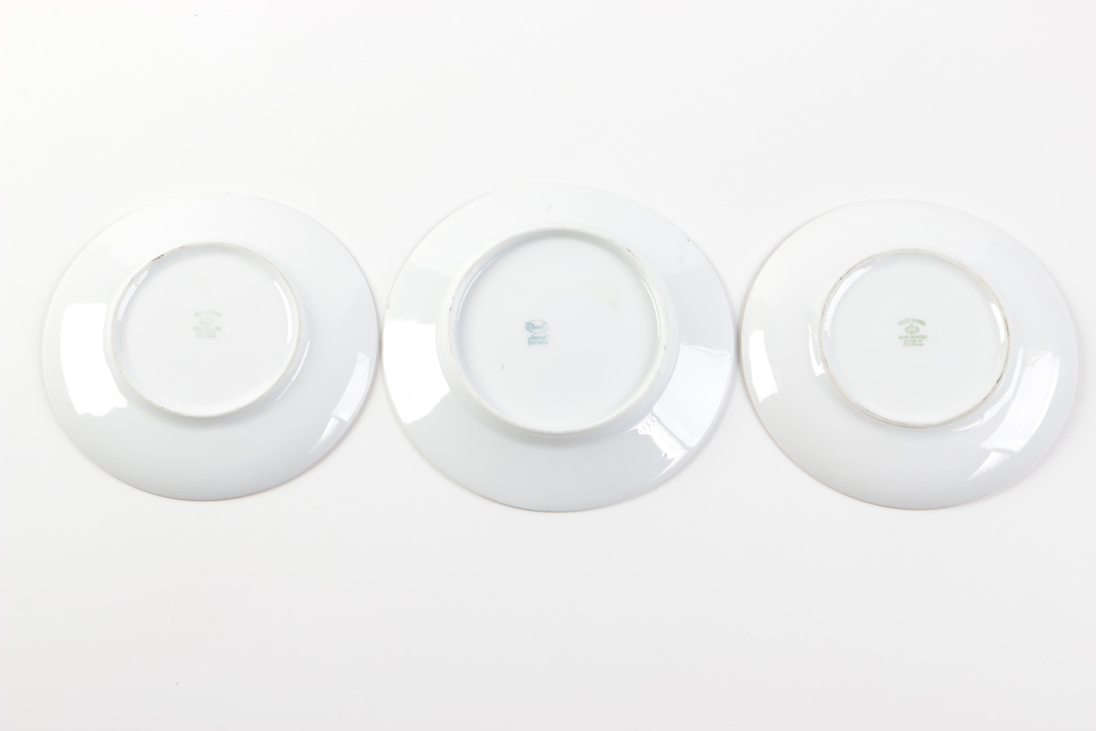 Vintage Porcelain Plate Collection