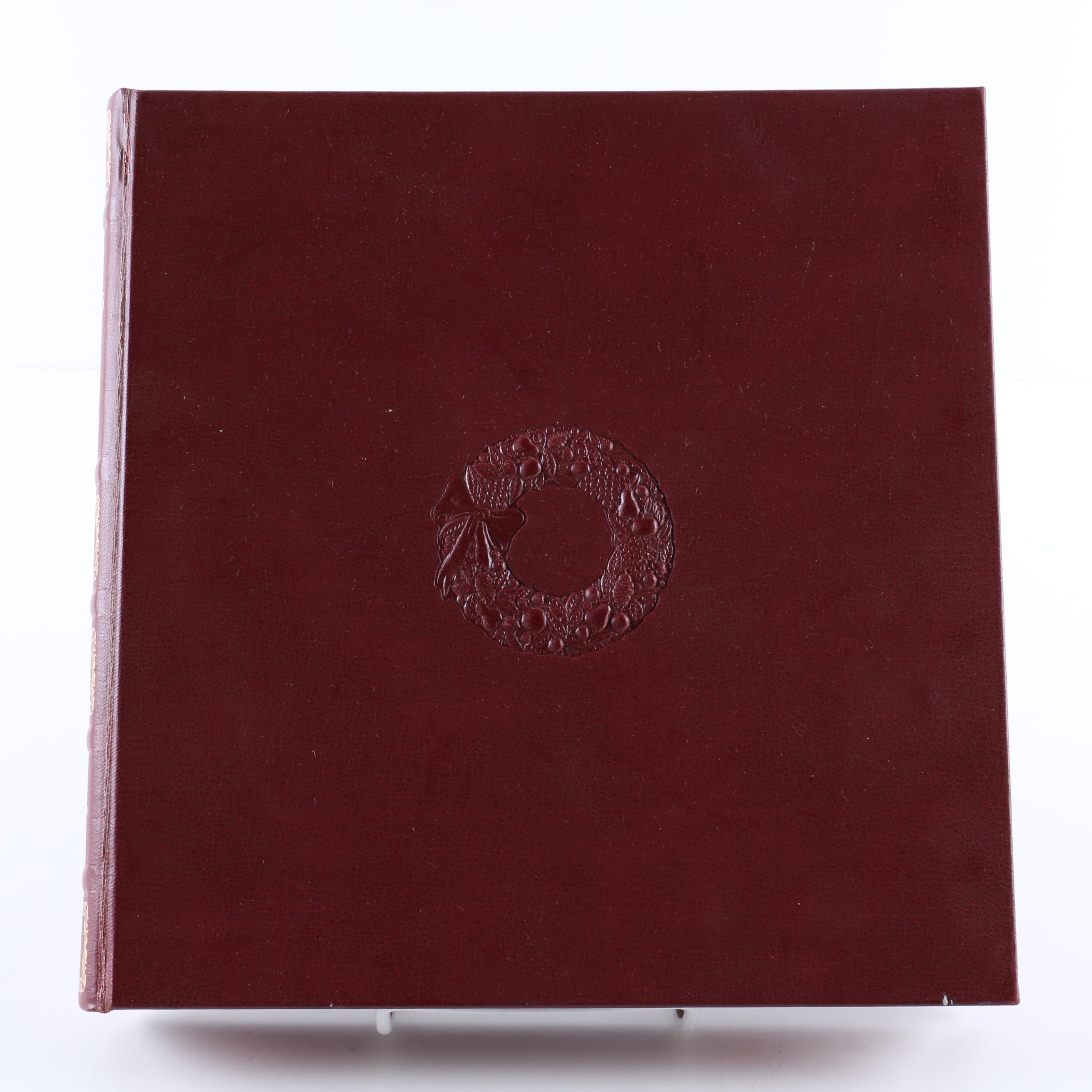 1972 Franklin Mint Limited Edition Sterling Silver Christmas Plate