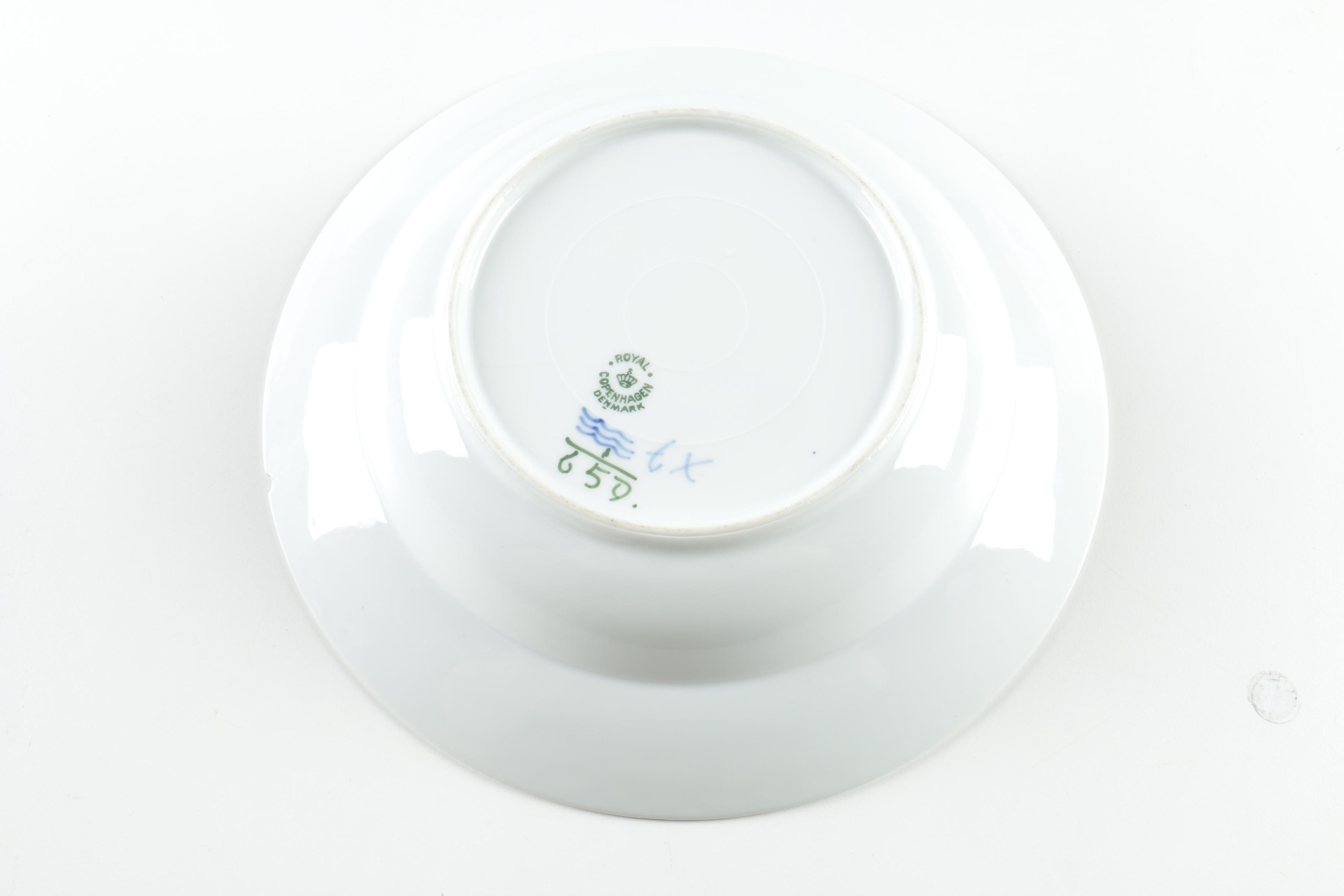 Vintage Royal Copenhagen "Blue Fluted" Tableware