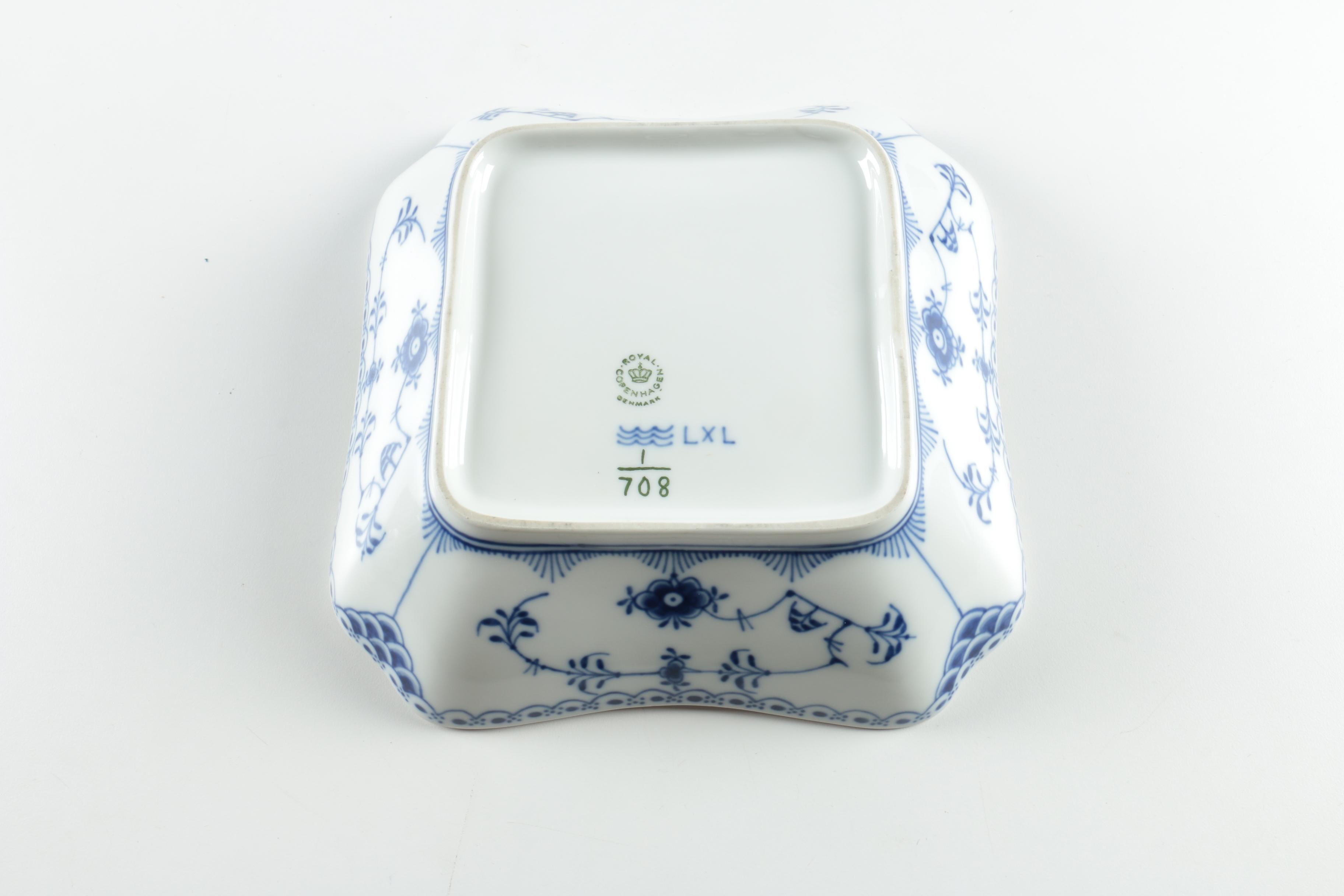 Vintage Royal Copenhagen "Blue Fluted" Tableware