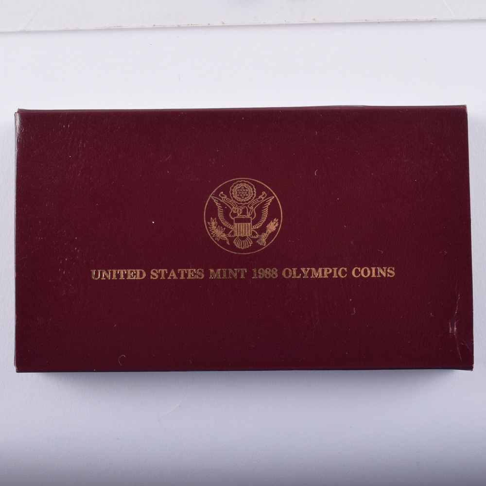 1988 Olympics Commemorative Proof Coin Set