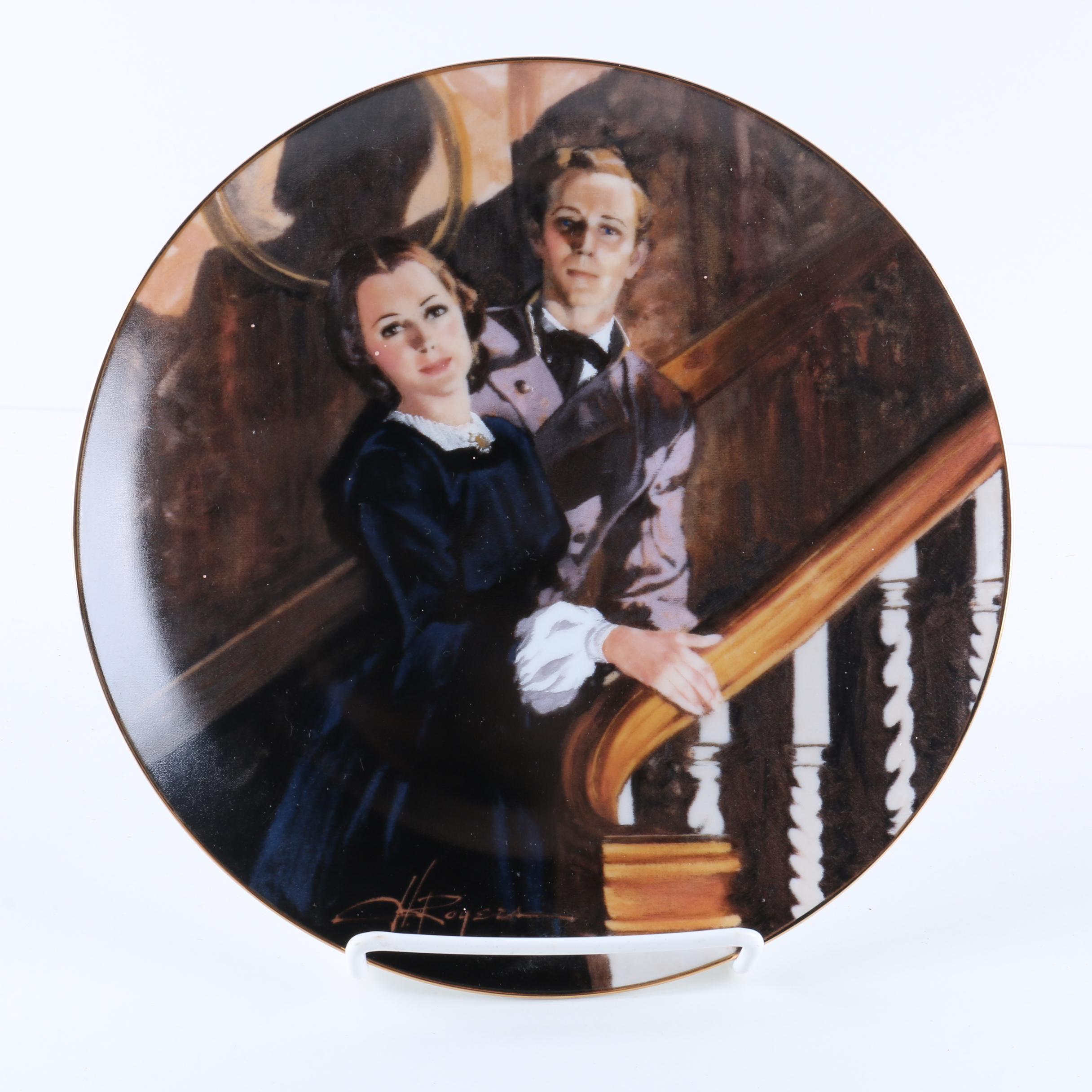 W.S. George "Gone With the Wind" Limited Edition Commemorative Plates