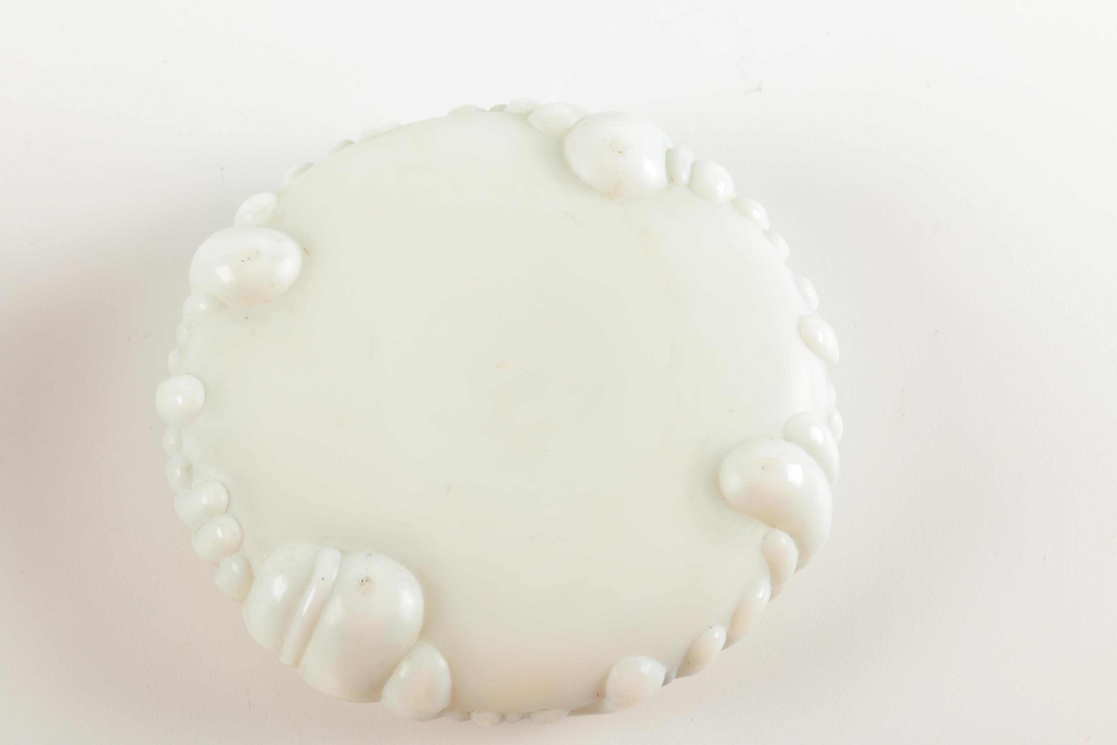 Hand Painted Wave Crest Victorian Trinket Box