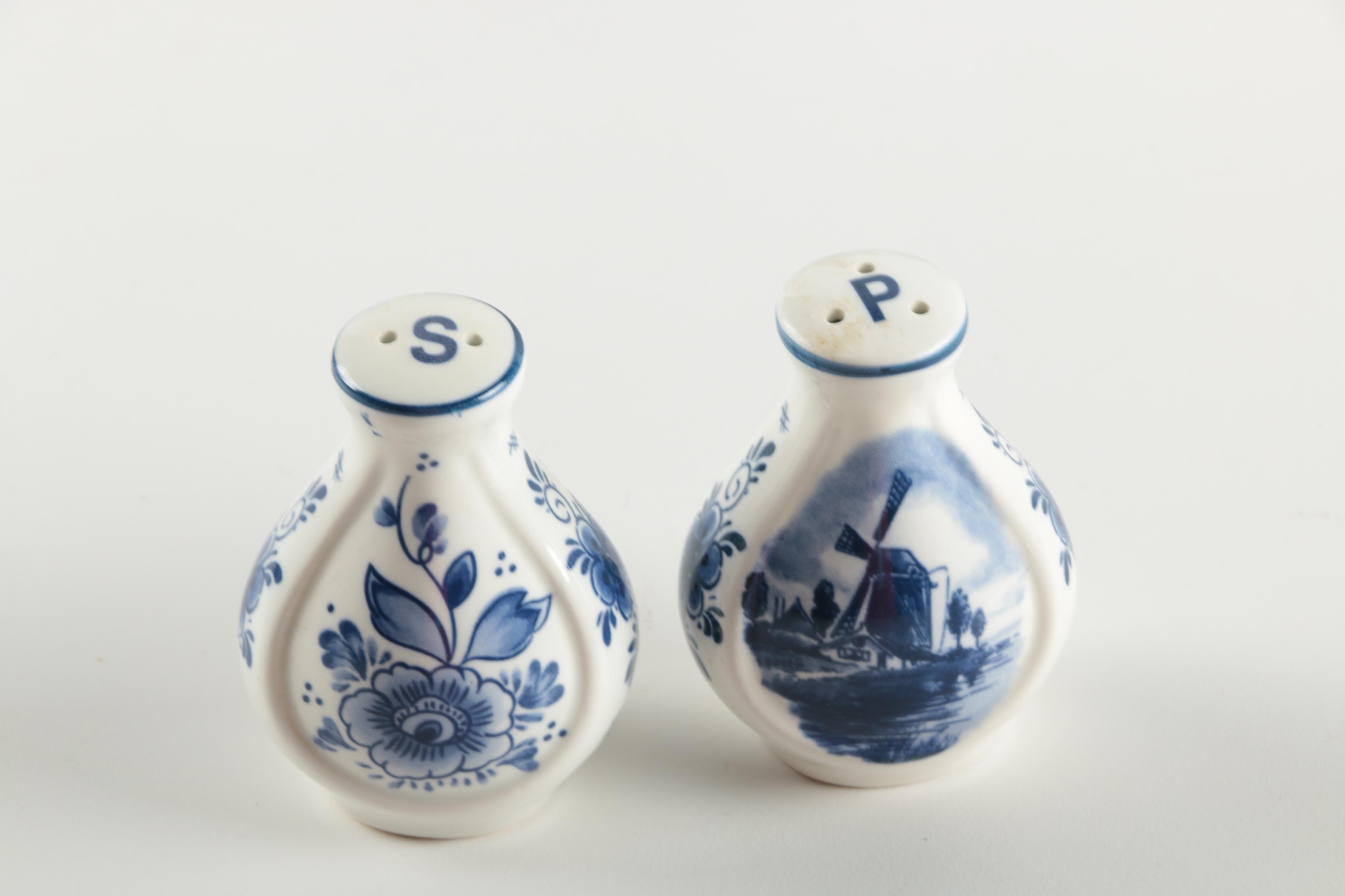 Collection of Blue and White Ceramics