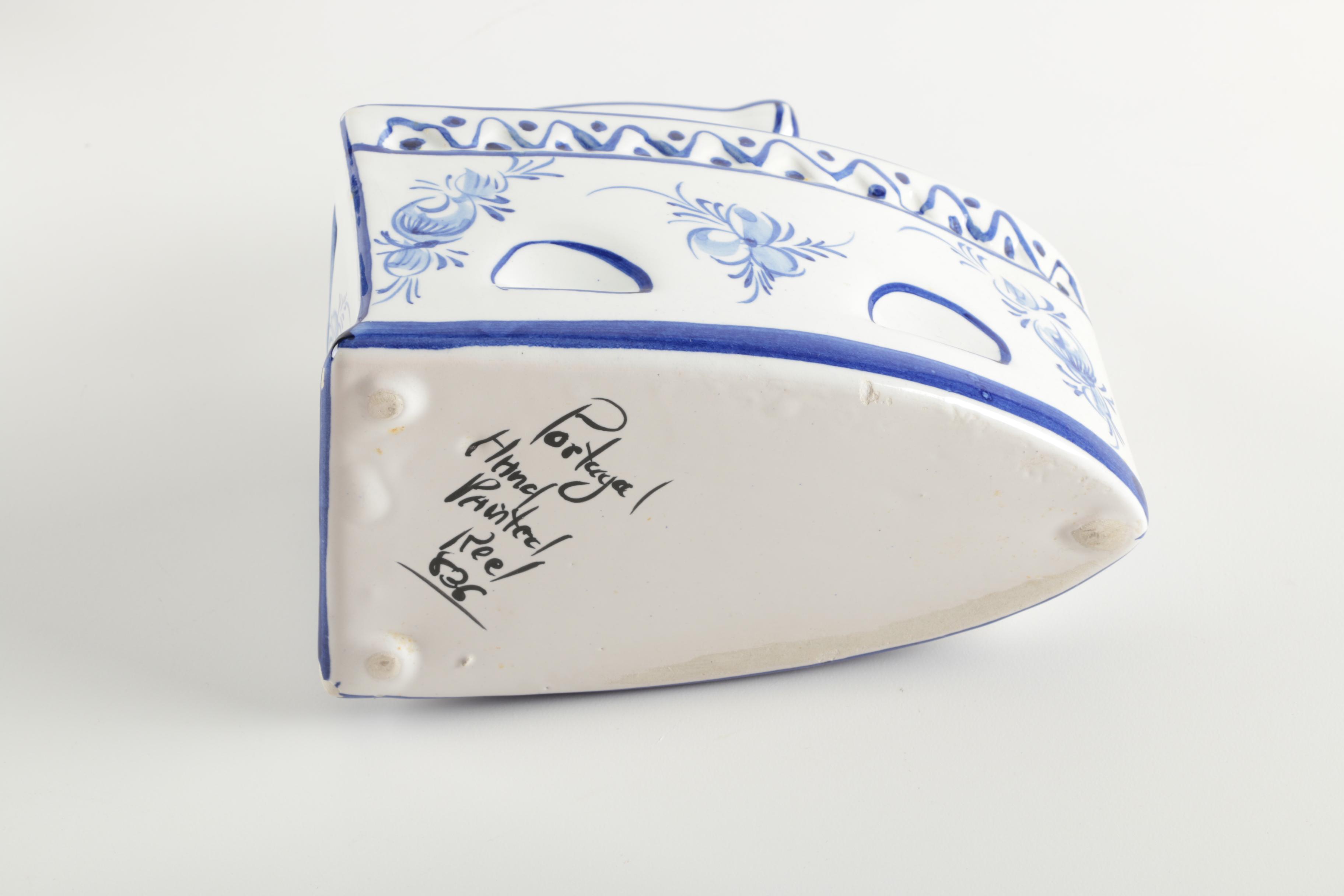 Collection of Blue and White Ceramics