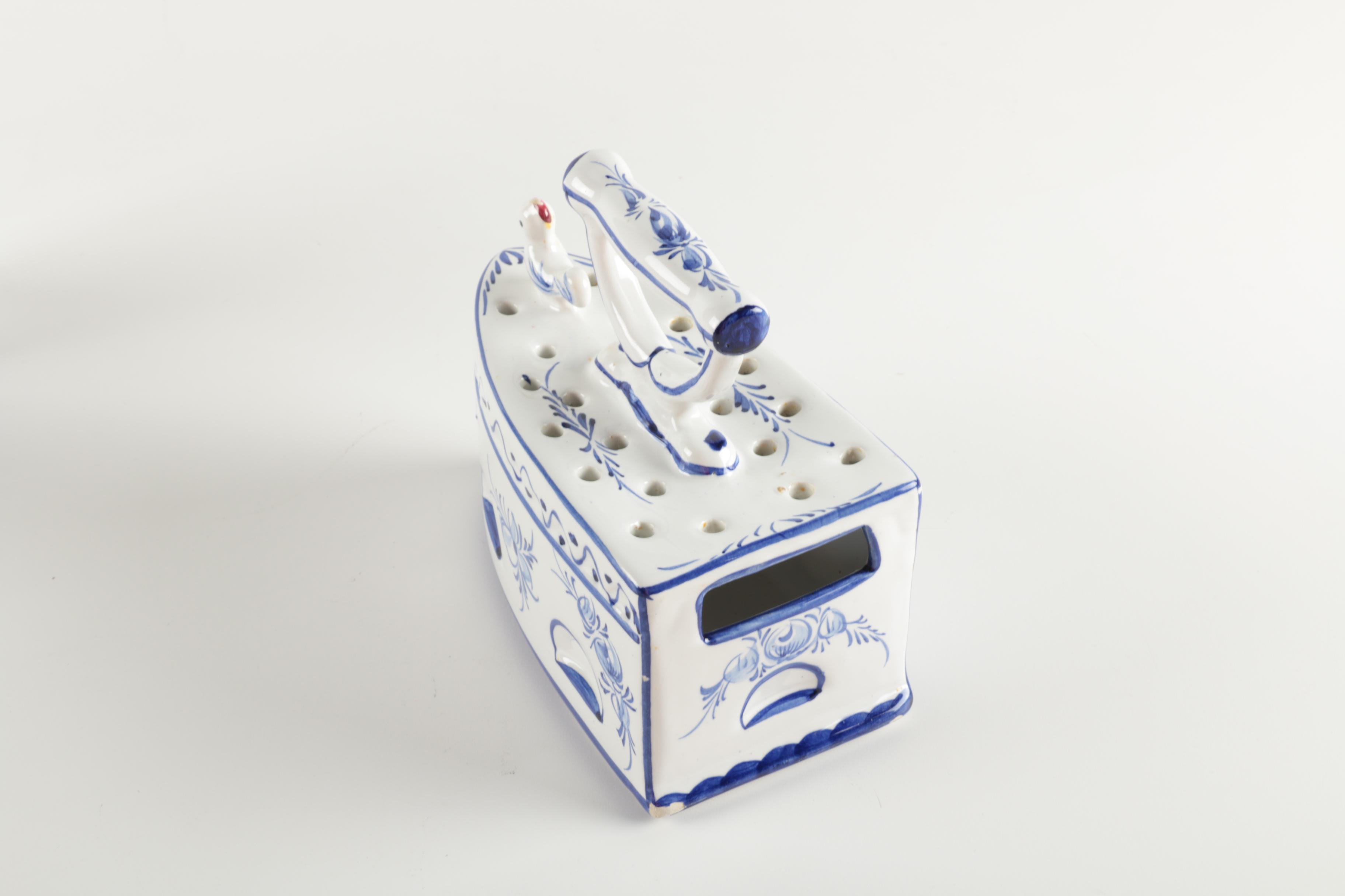 Collection of Blue and White Ceramics