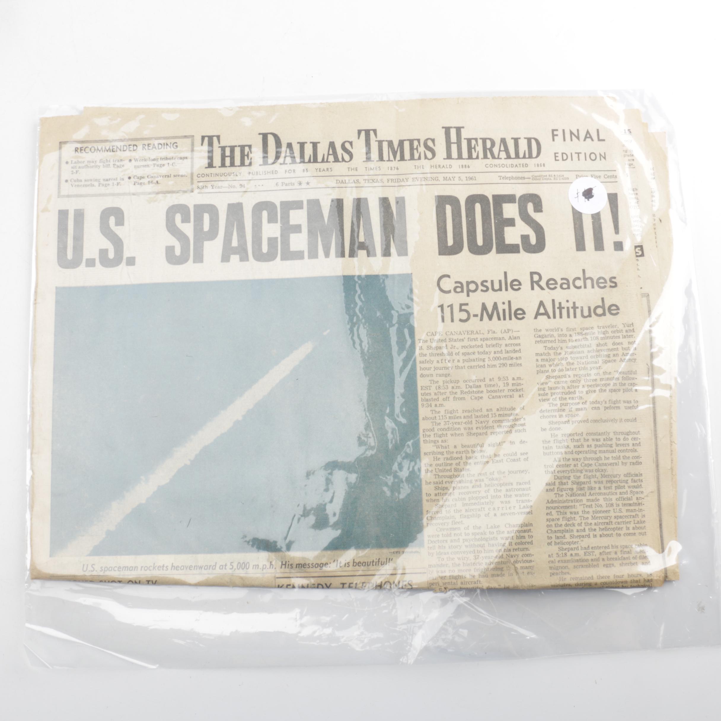 Vintage Newspaper Collection