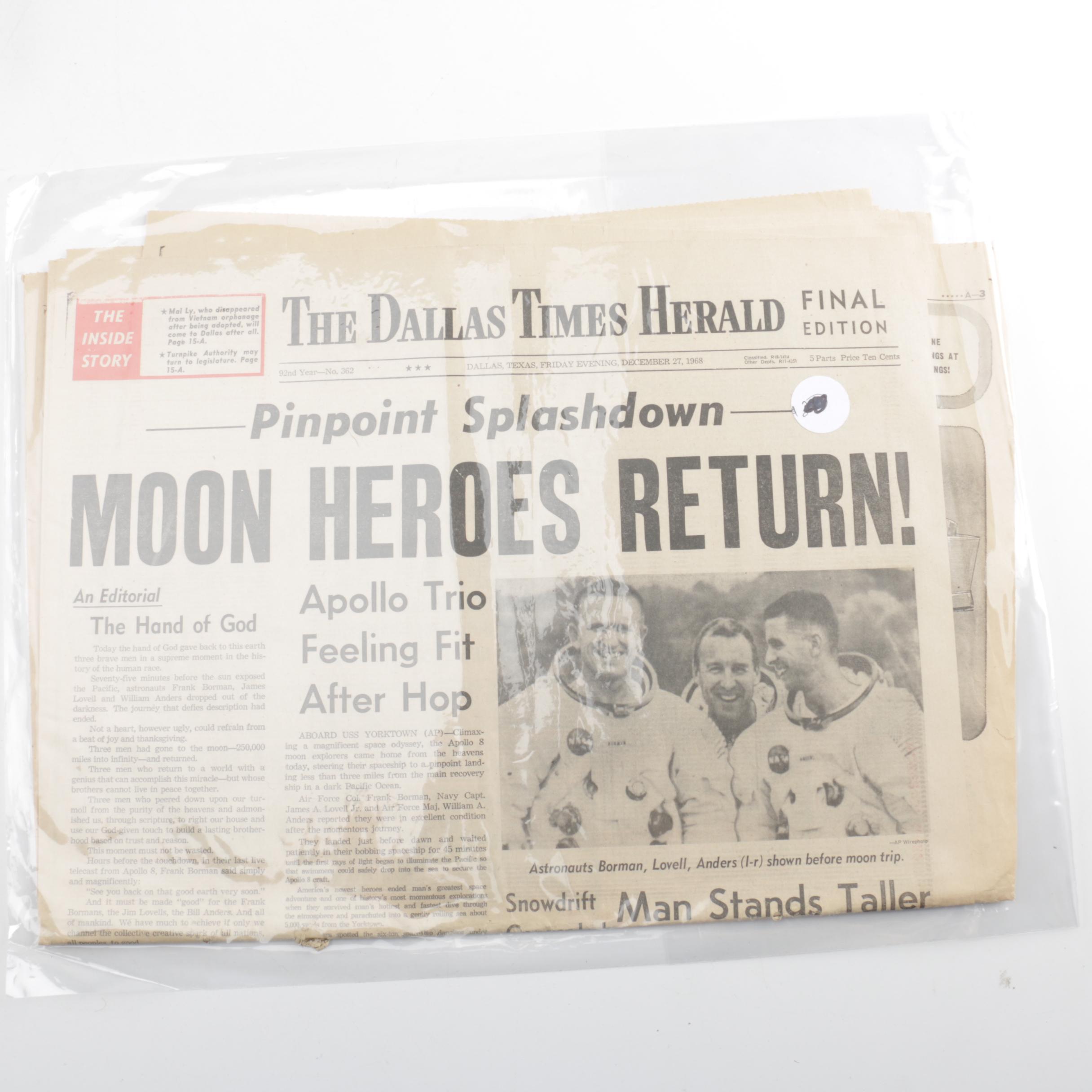 Vintage Newspaper Collection
