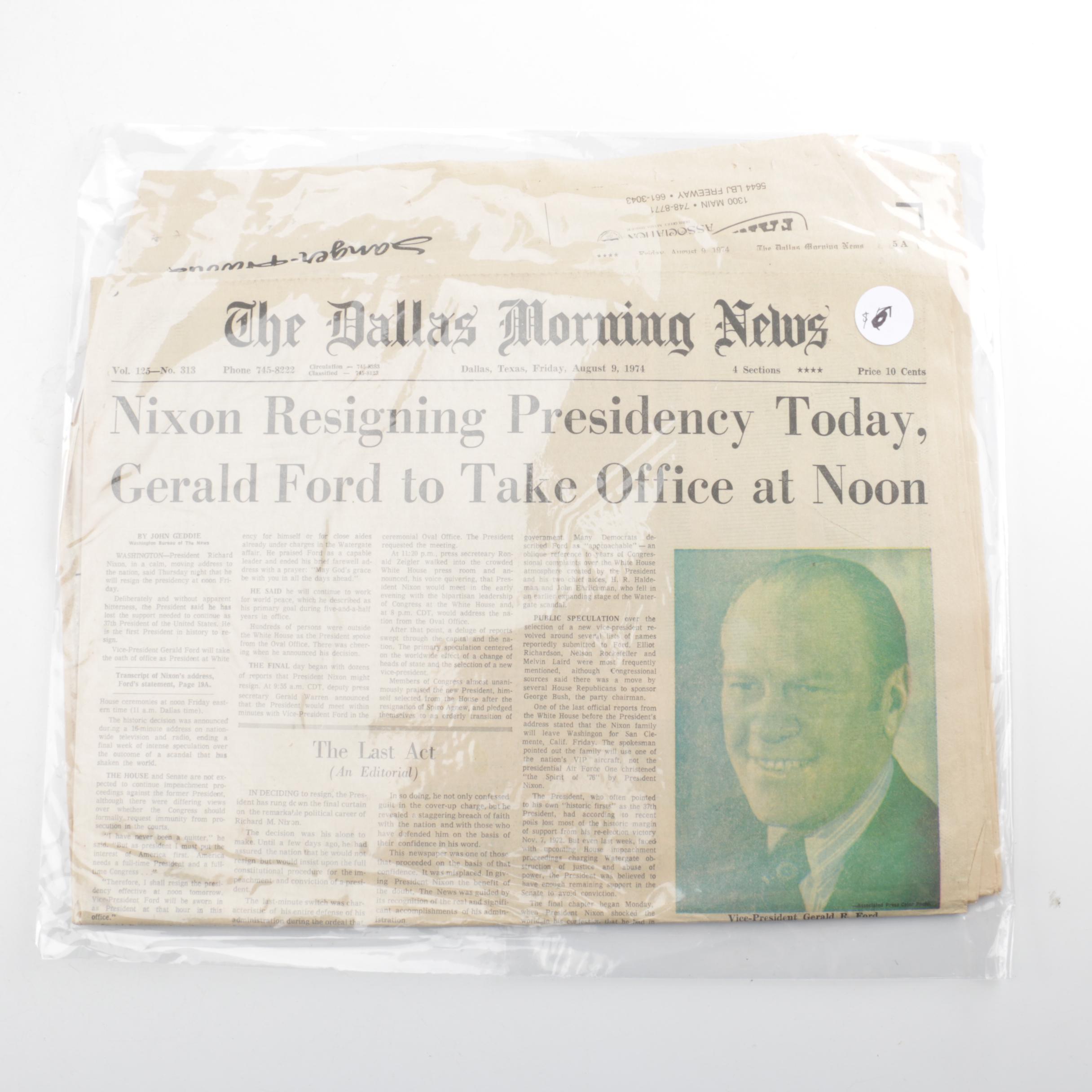 Vintage Newspaper Collection