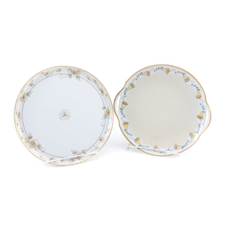 Round Ceramic Serving Platters