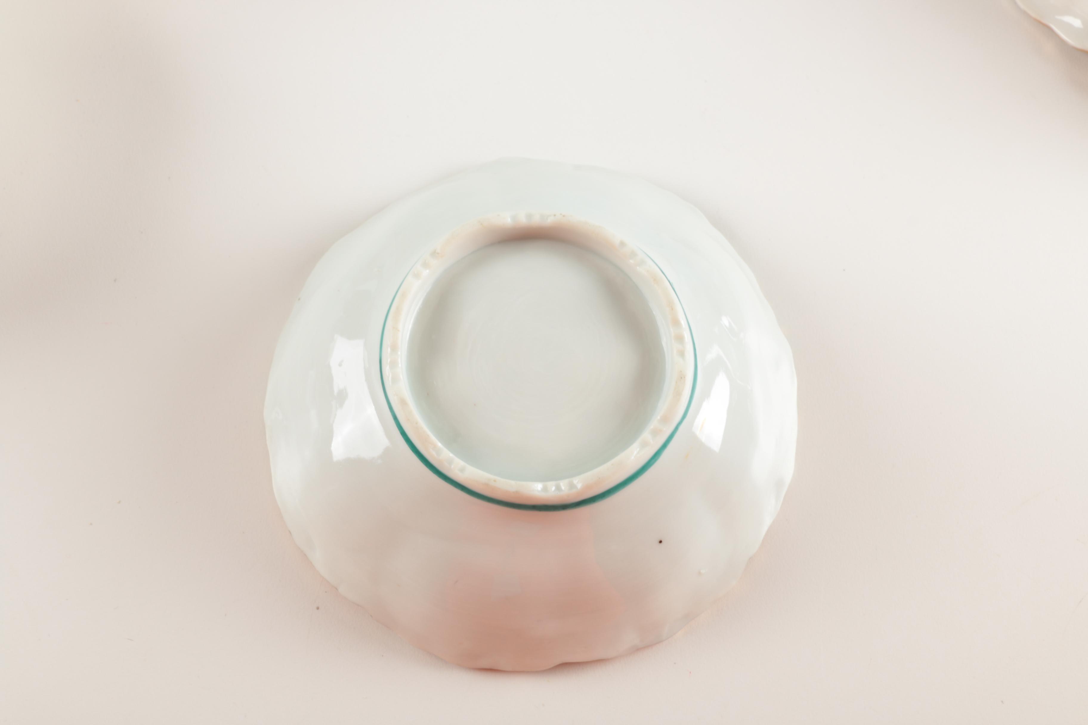 Set of Hand Painted Porcelain Bowls