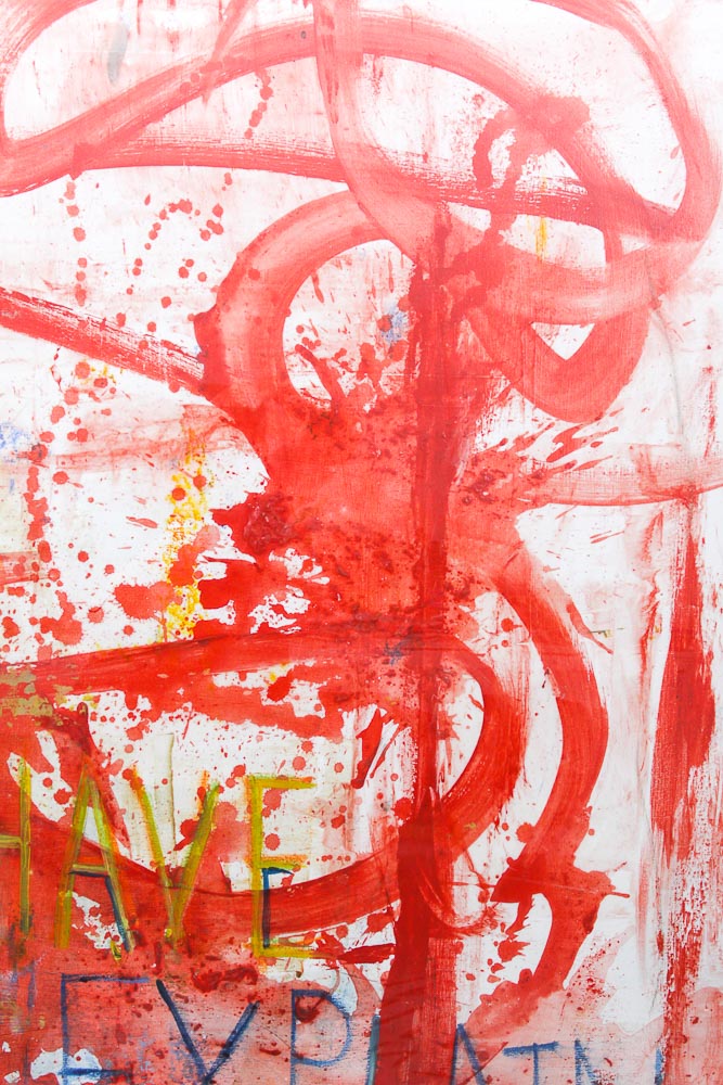 William Quigley Mixed Media Painting on Canvas "Do I have to Explain..."