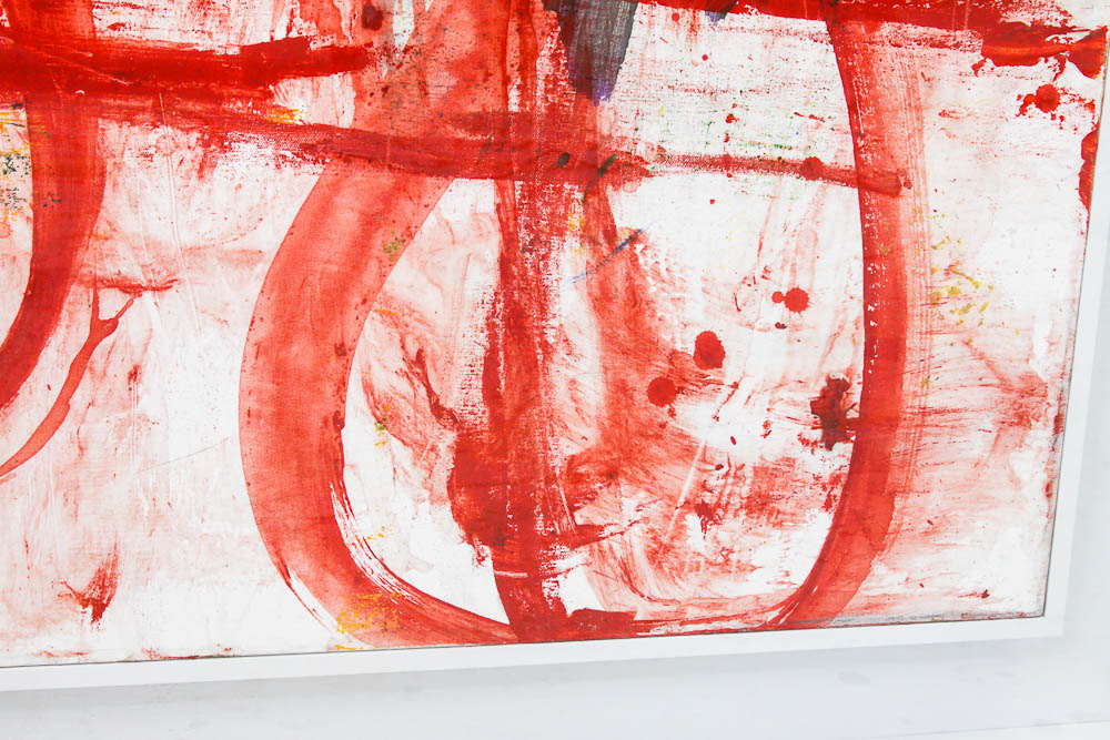 William Quigley Mixed Media Painting on Canvas "Do I have to Explain..."